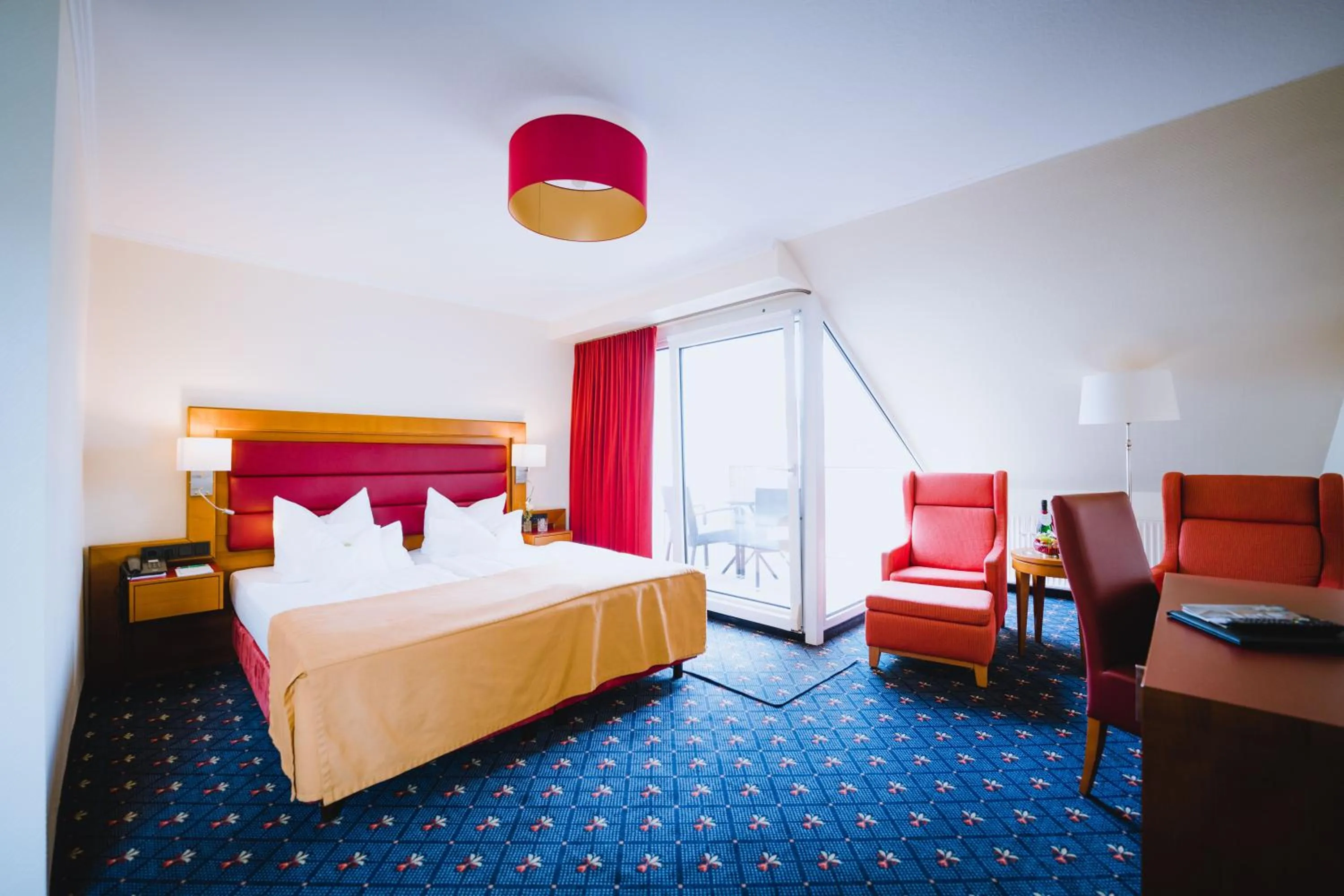 Bed in Kurhotel Drei Birken