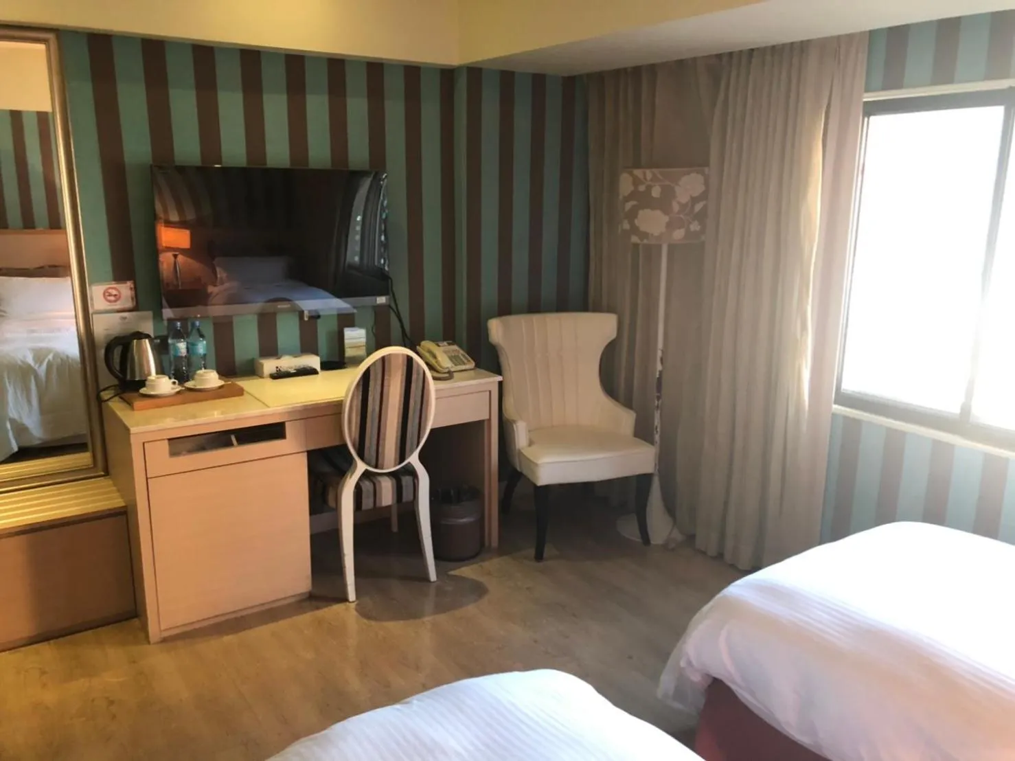 Bed in The Moon Hotel