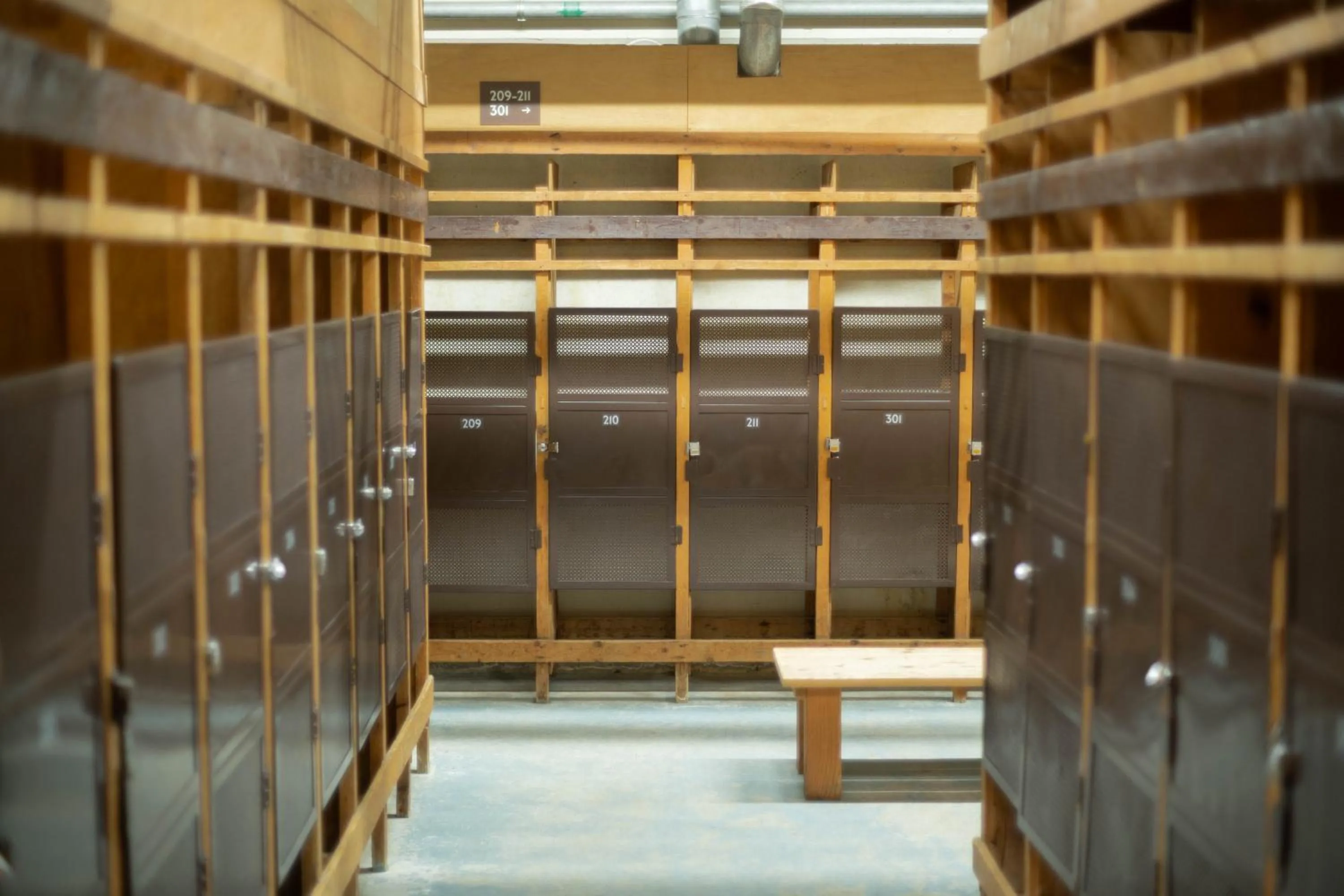 locker in Hotel Goryukan