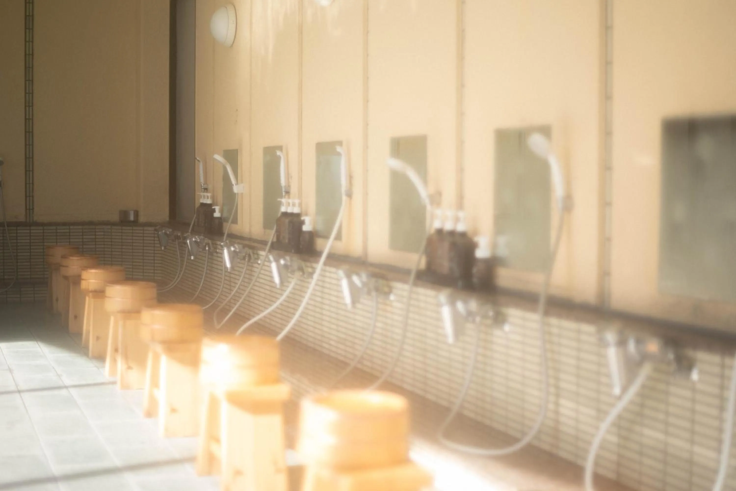 Hot Spring Bath in Hotel Goryukan