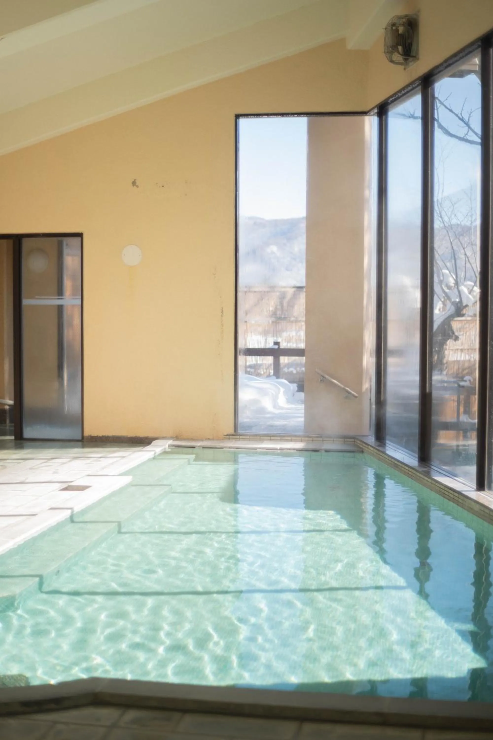 Hot Spring Bath in Hotel Goryukan