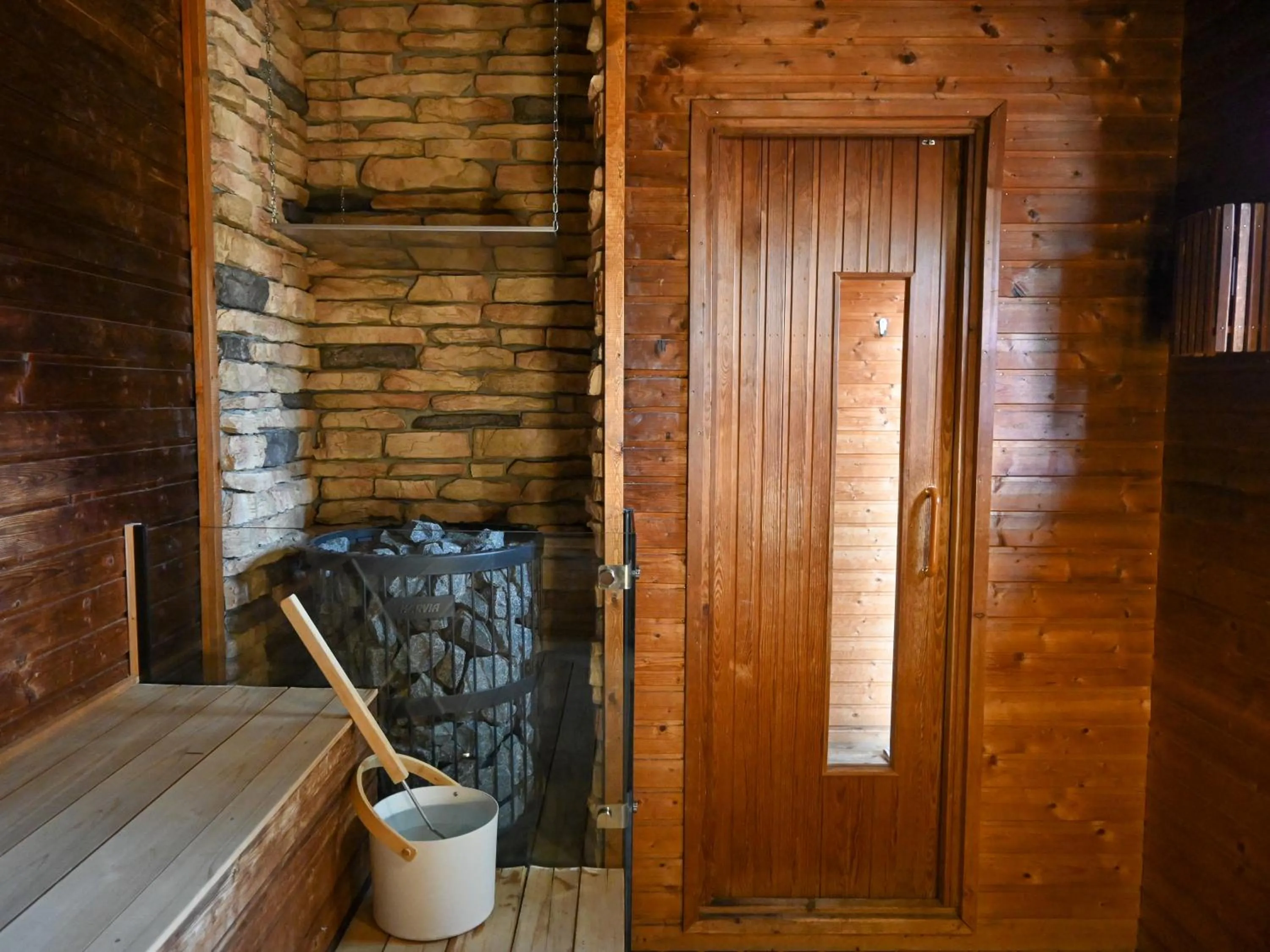 Sauna in Hotel Goryukan
