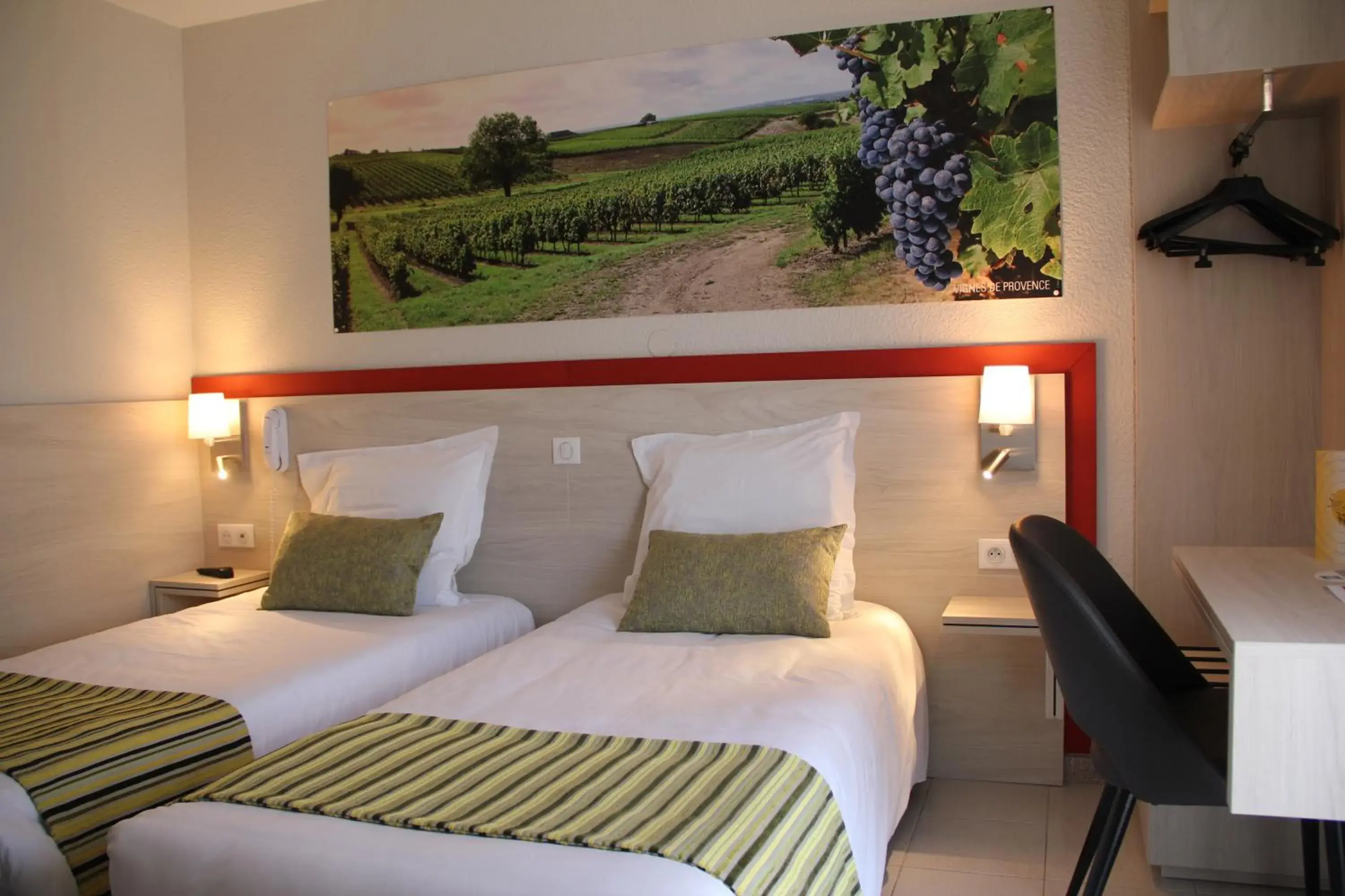 Superior Twin Room in Hôtel Saint Louis Superior Twin Room in Hôtel Saint Louis