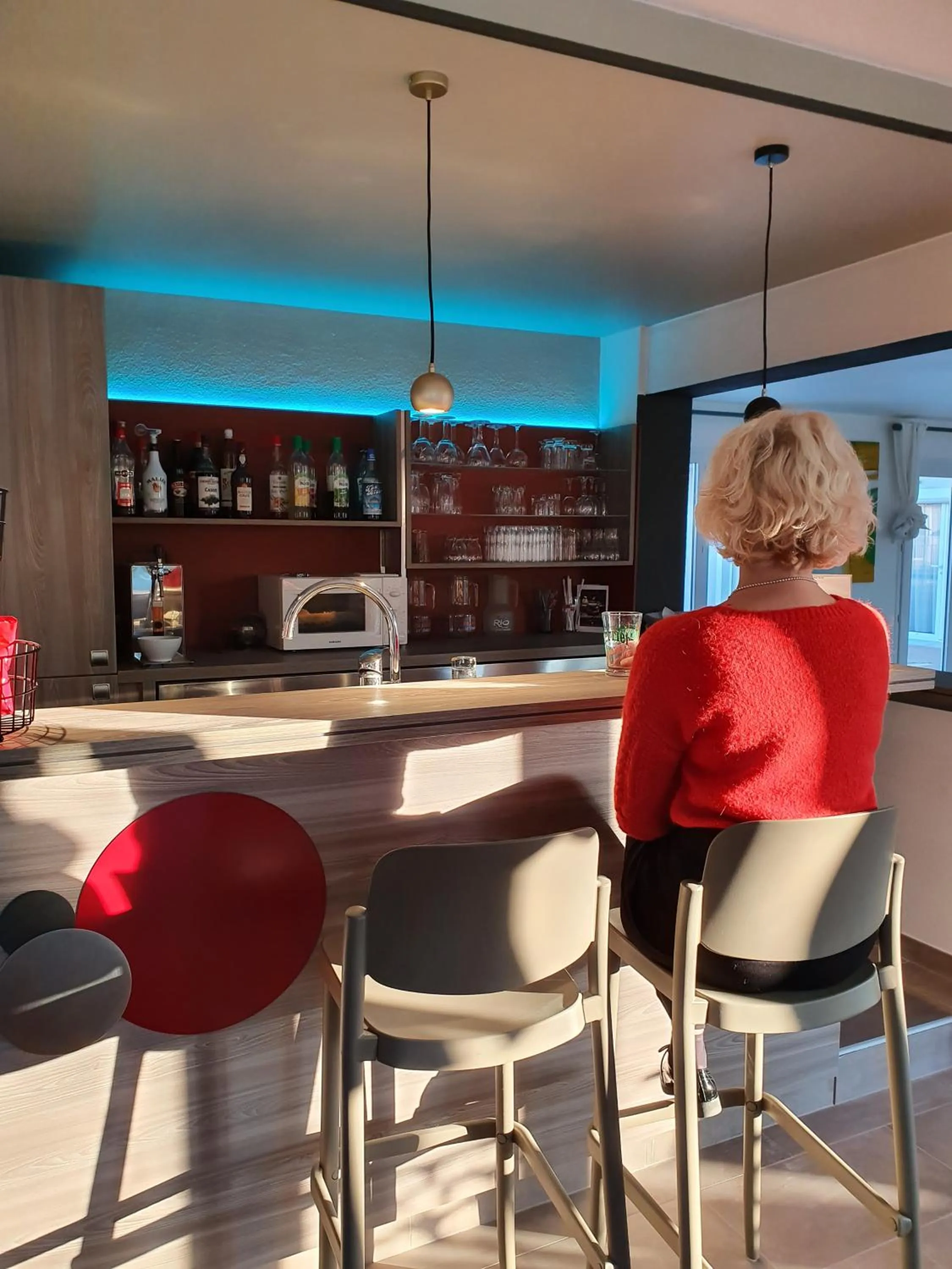 Lounge or bar in Hôtel Saint Louis