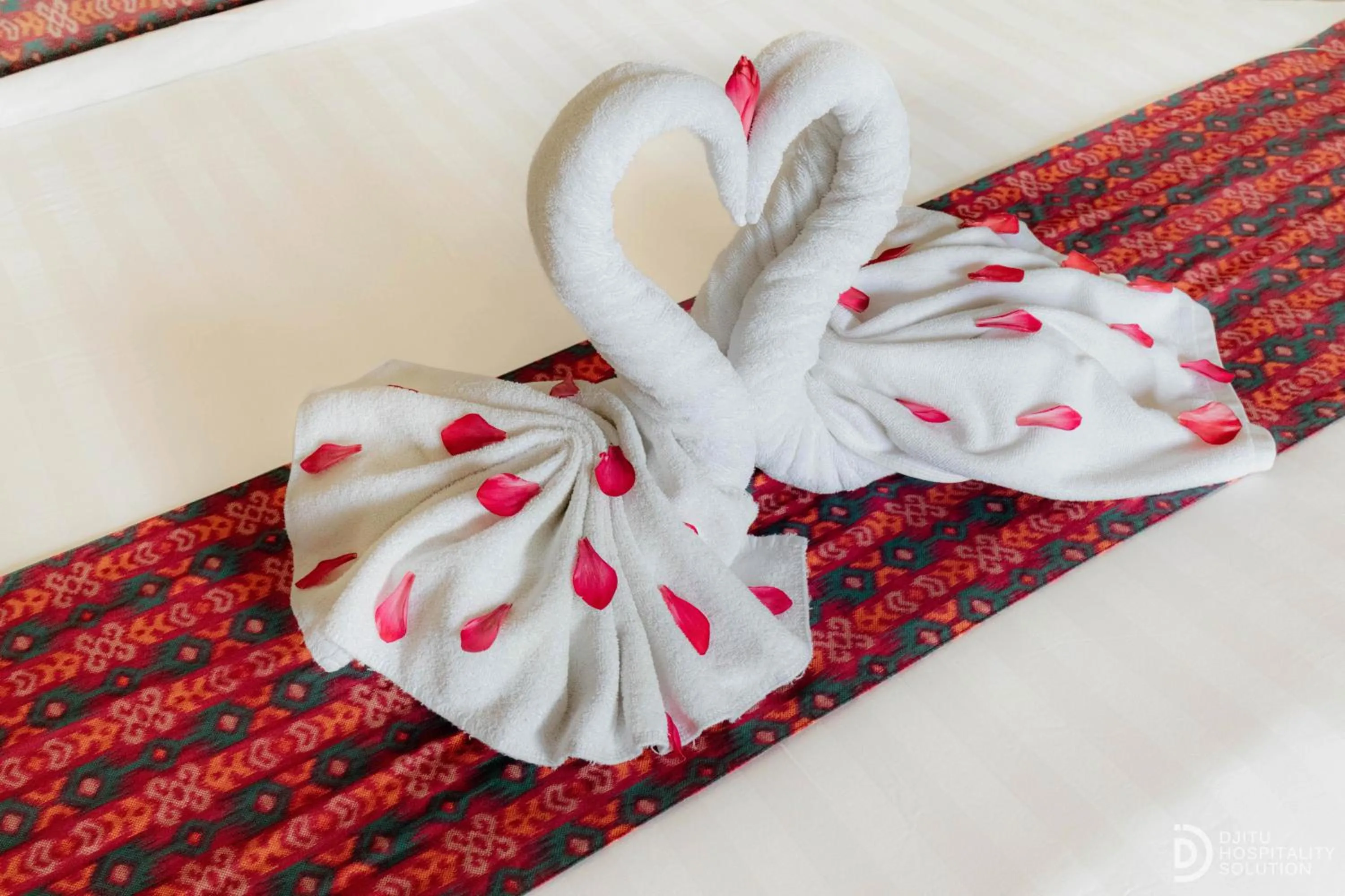 Bed in Green Sala Villa