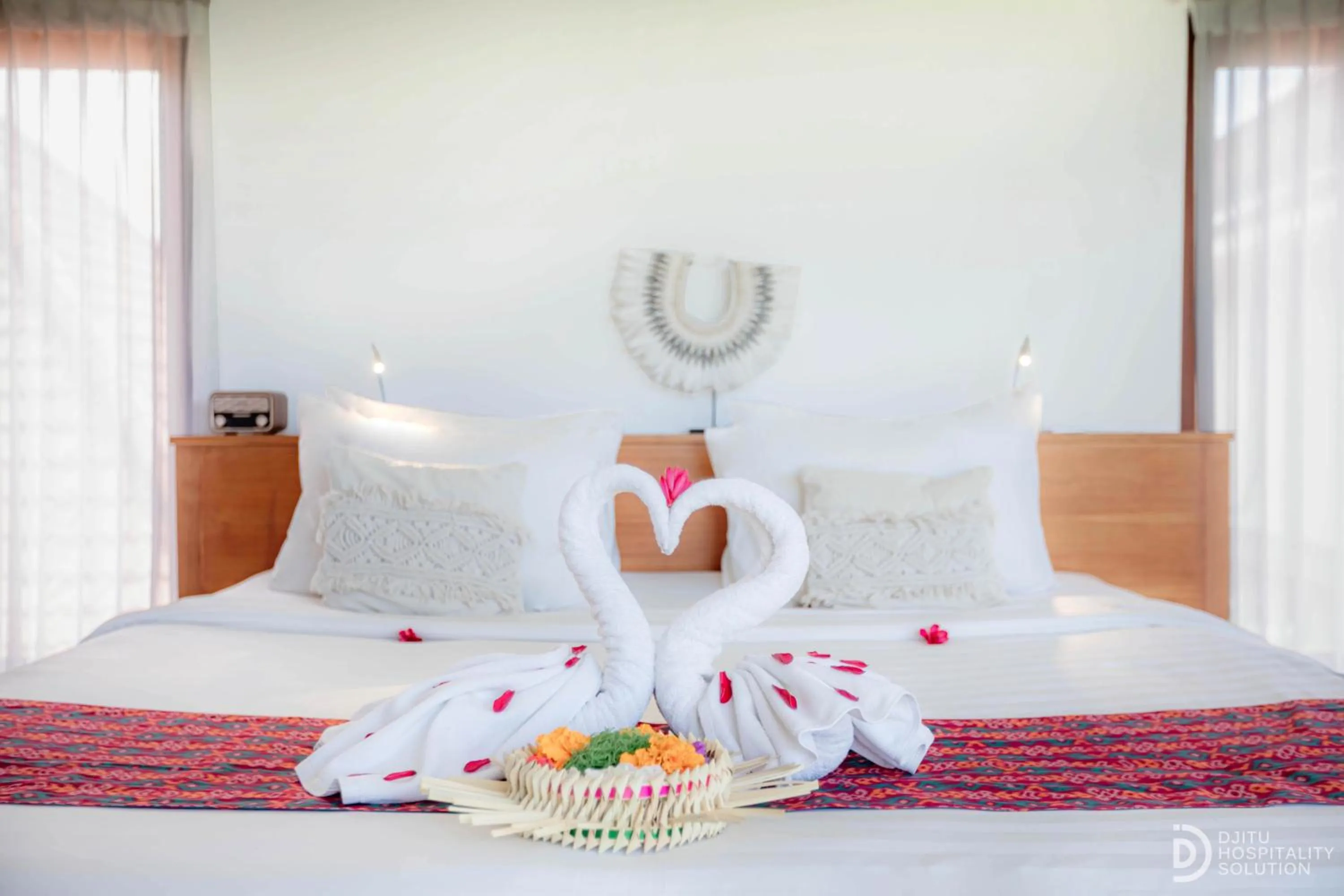 Bed in Green Sala Villa