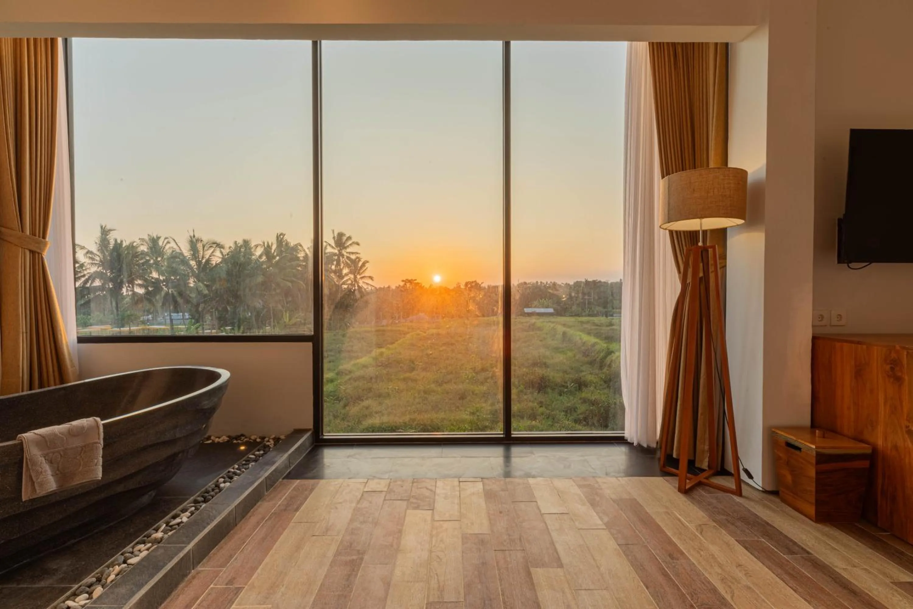 Natural landscape in Green Sala Villa