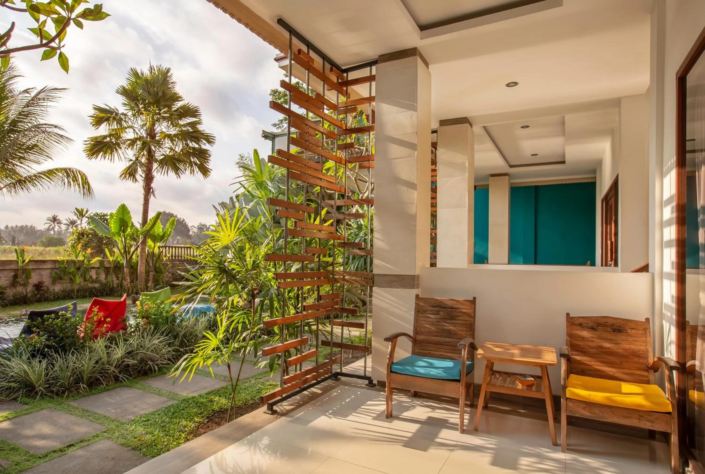 Patio in Green Sala Villa