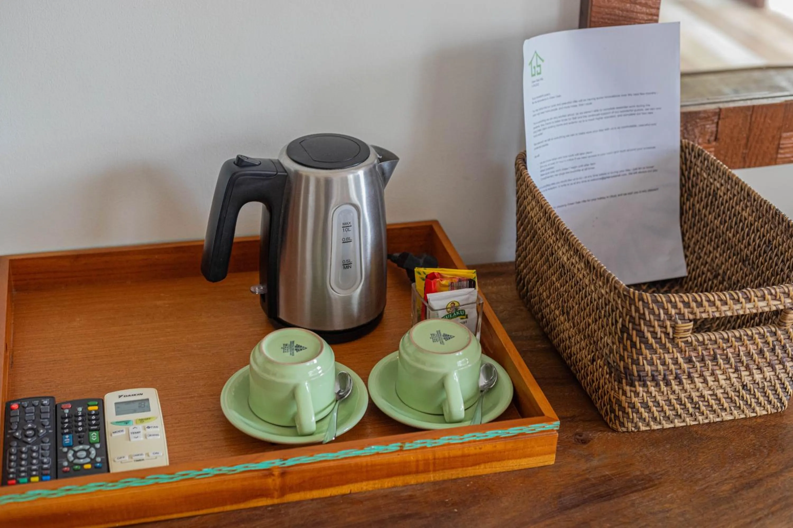 Coffee/tea facilities in Green Sala Villa
