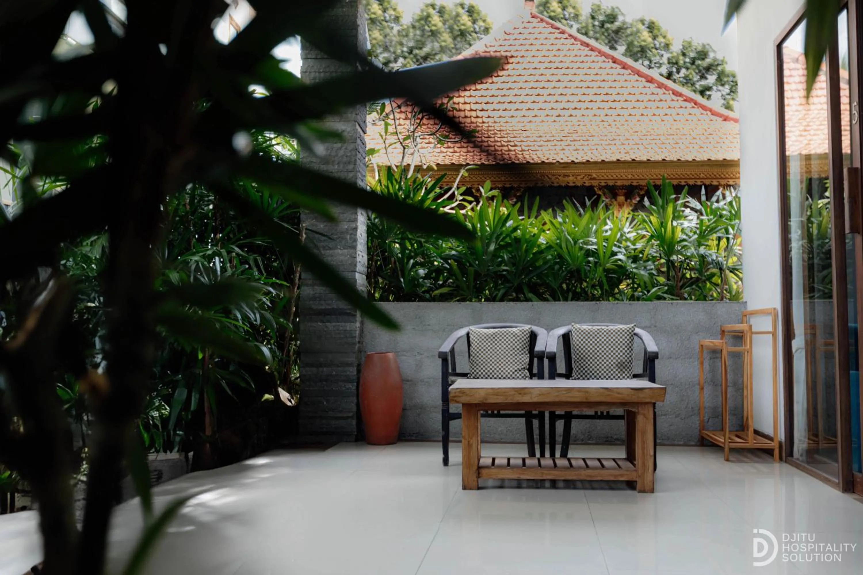 Patio in Green Sala Villa