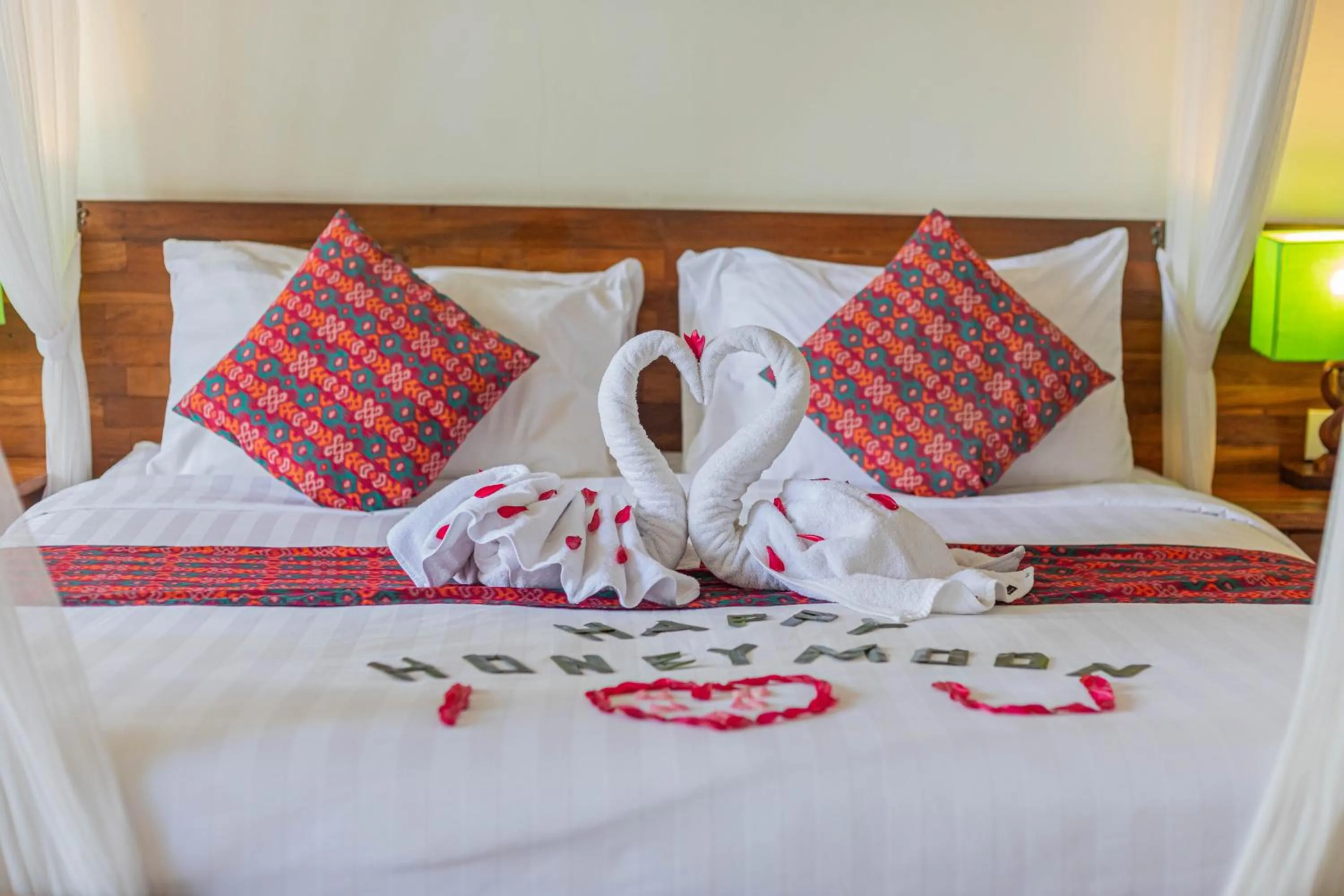 Bed in Green Sala Villa