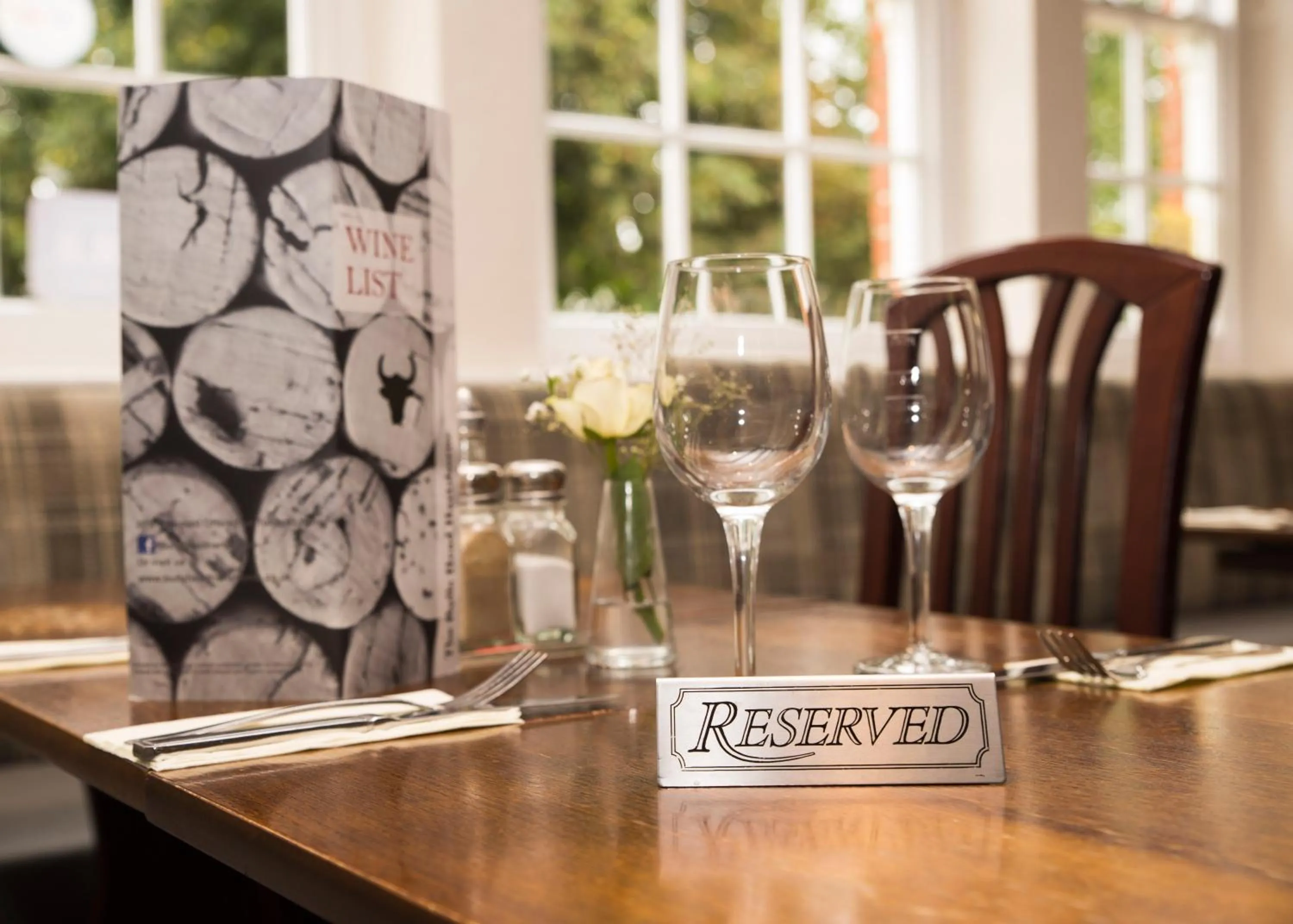 Decorative detail in The Bulls Head