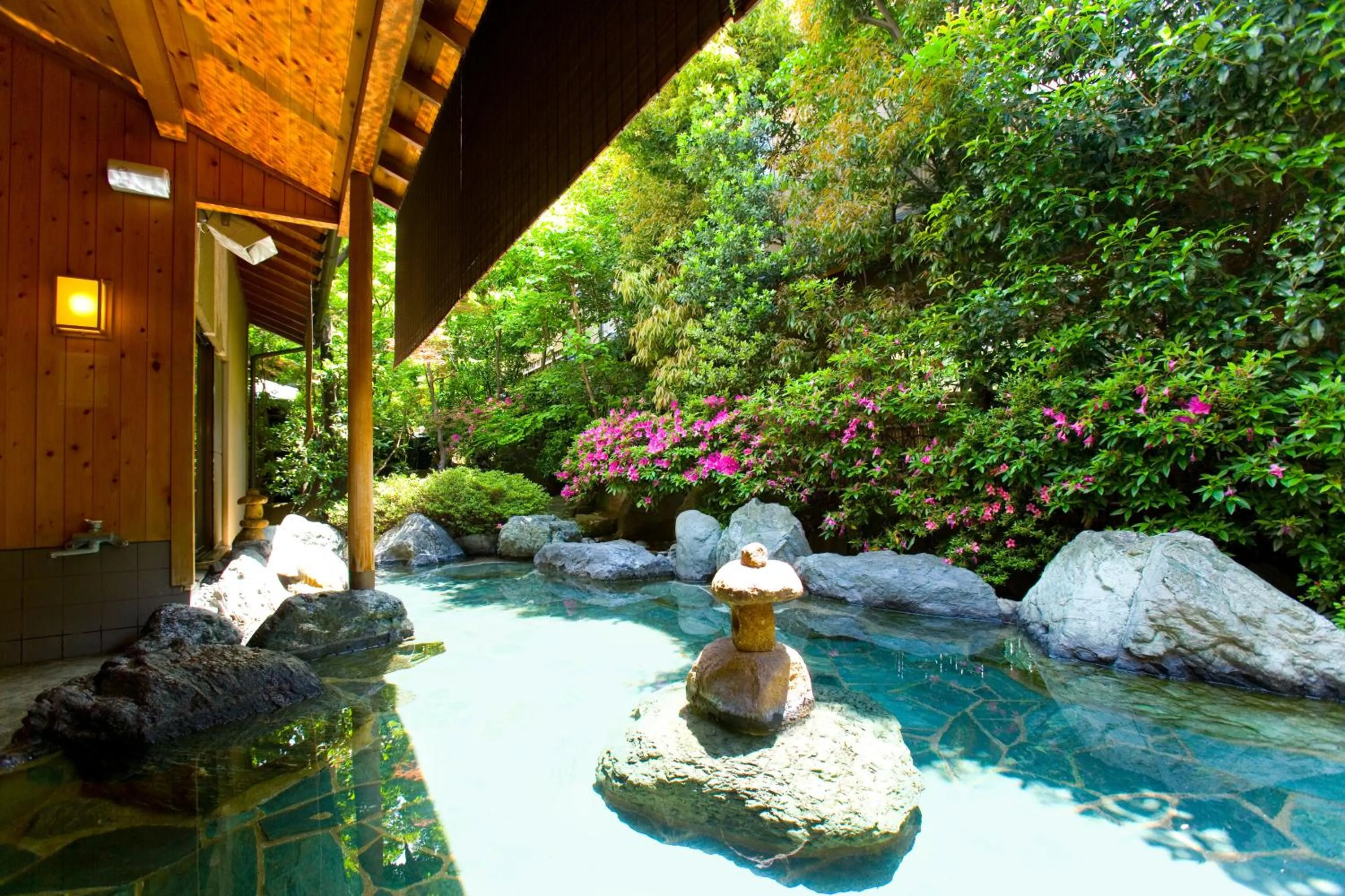 Hot Spring Bath in Kikori