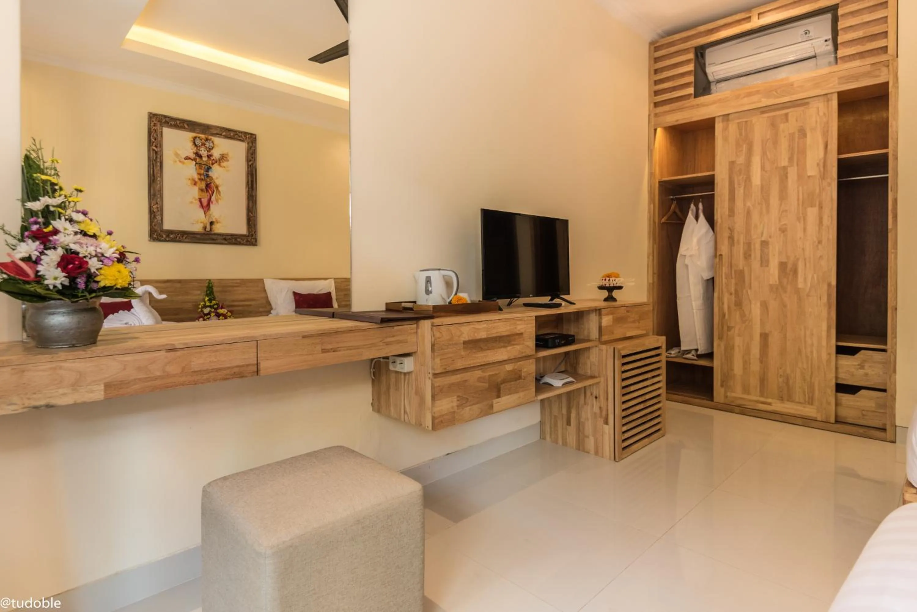 Photo of the whole room in Bliss Ubud Abangan