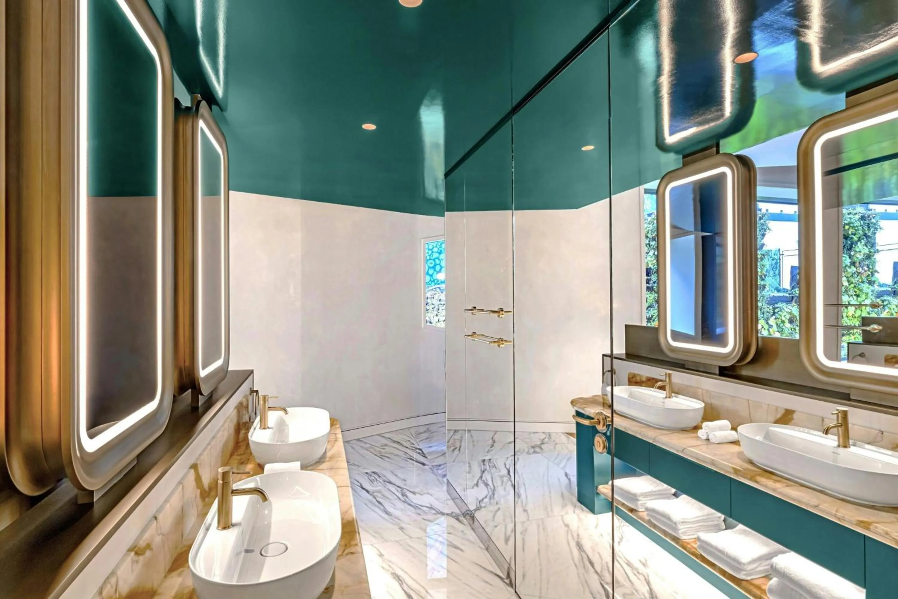 Bathroom in W Prague