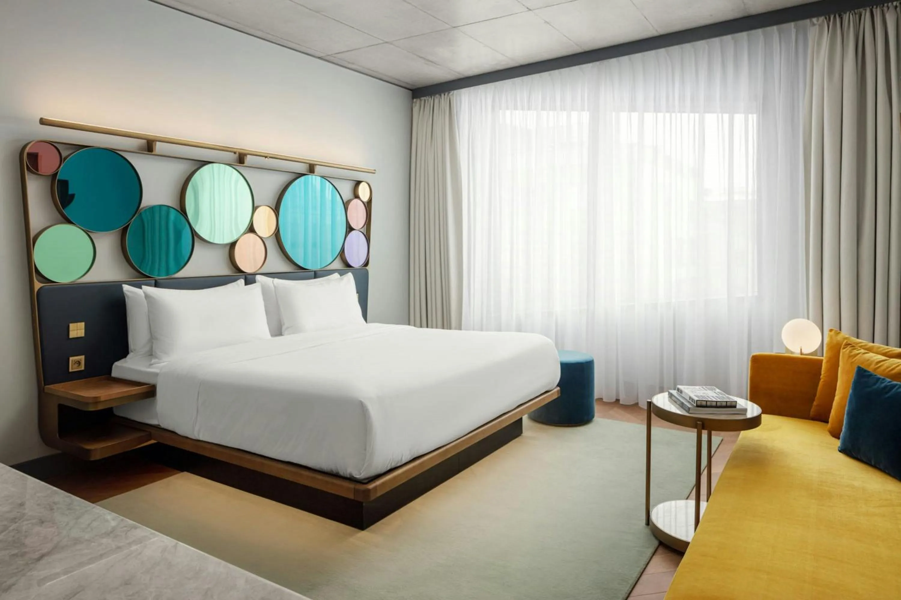 Photo of the whole room, Bed in W Prague