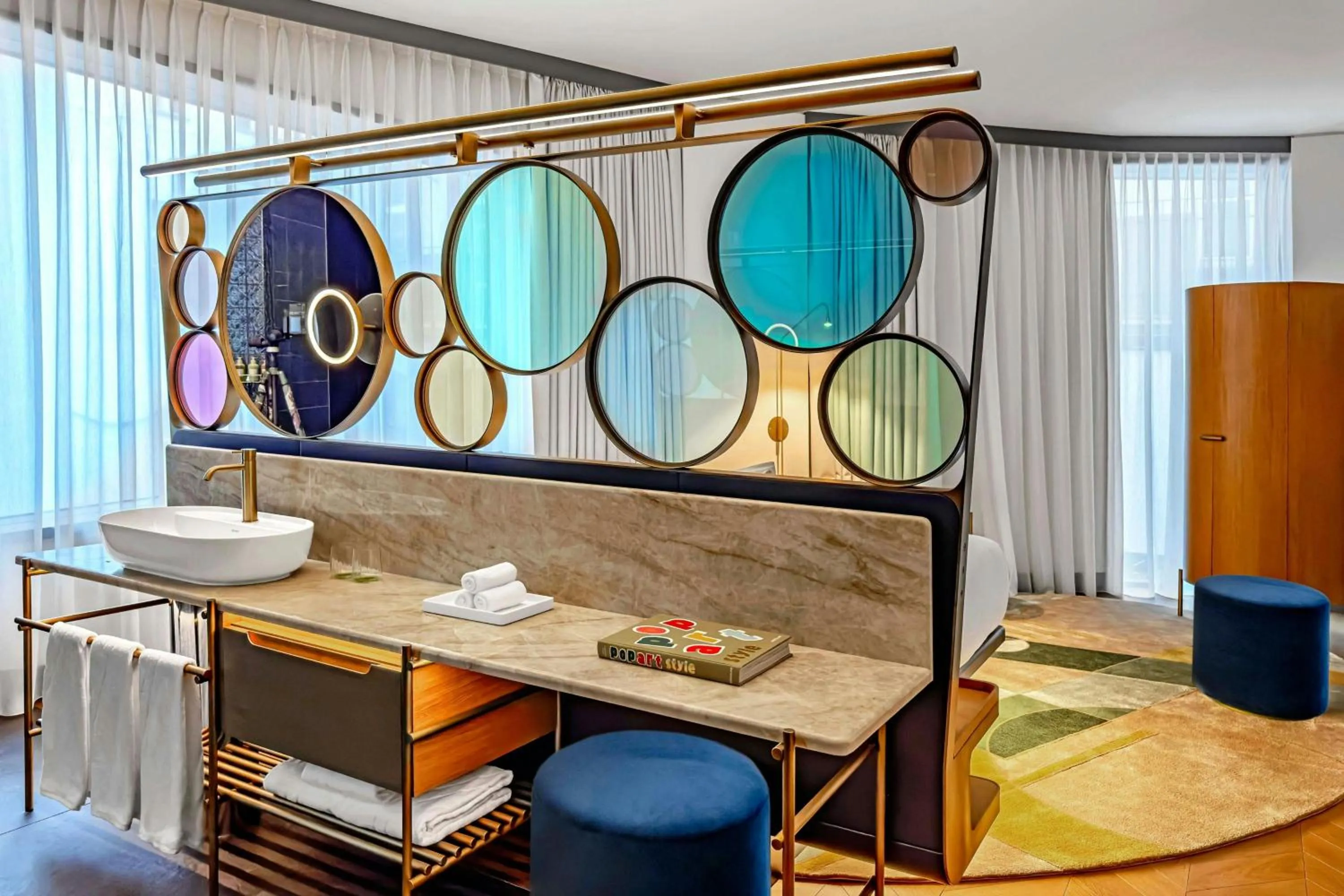 Bathroom in W Prague