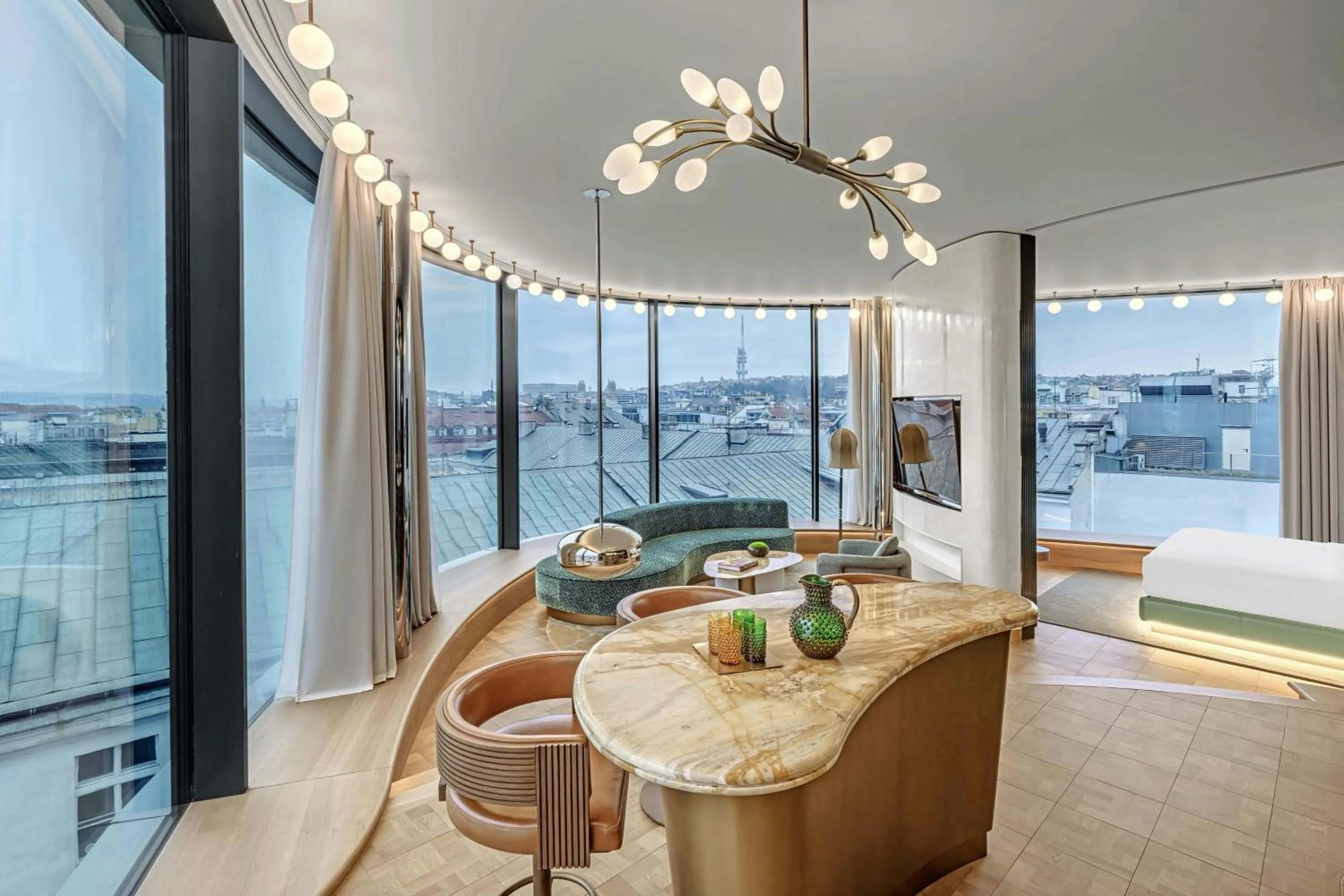 Photo of the whole room in W Prague