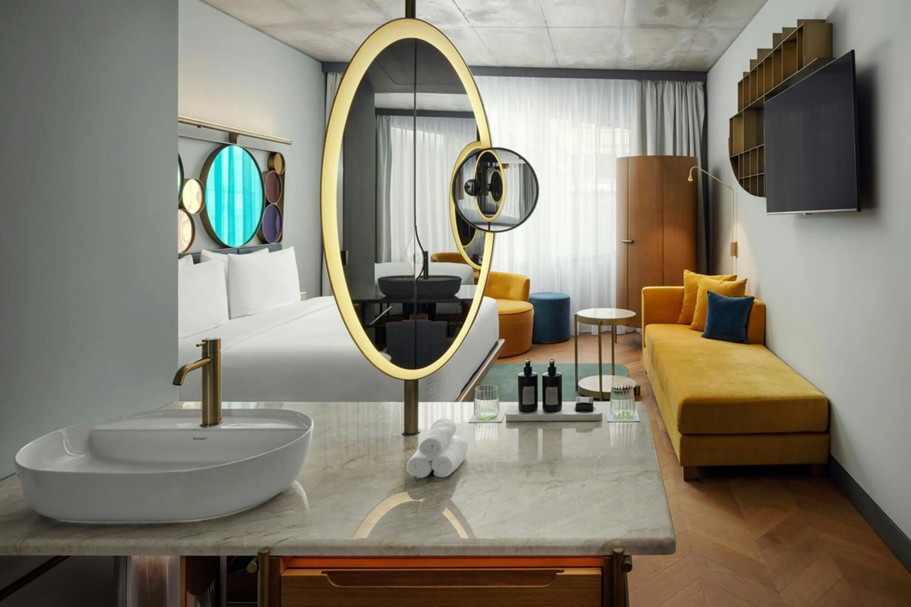 Bathroom in W Prague