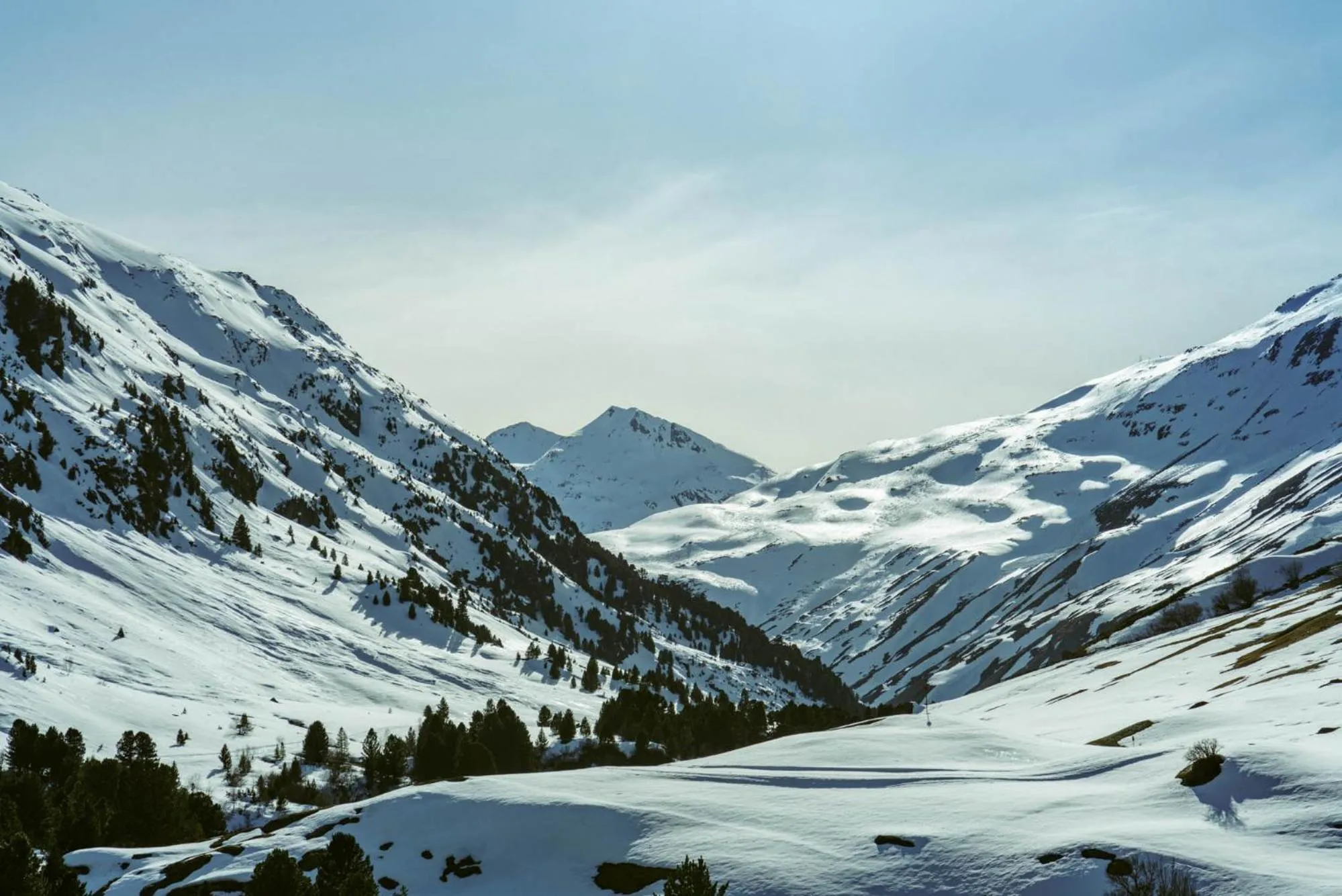 Winter in Hotel Macun, Vent im Ötztal