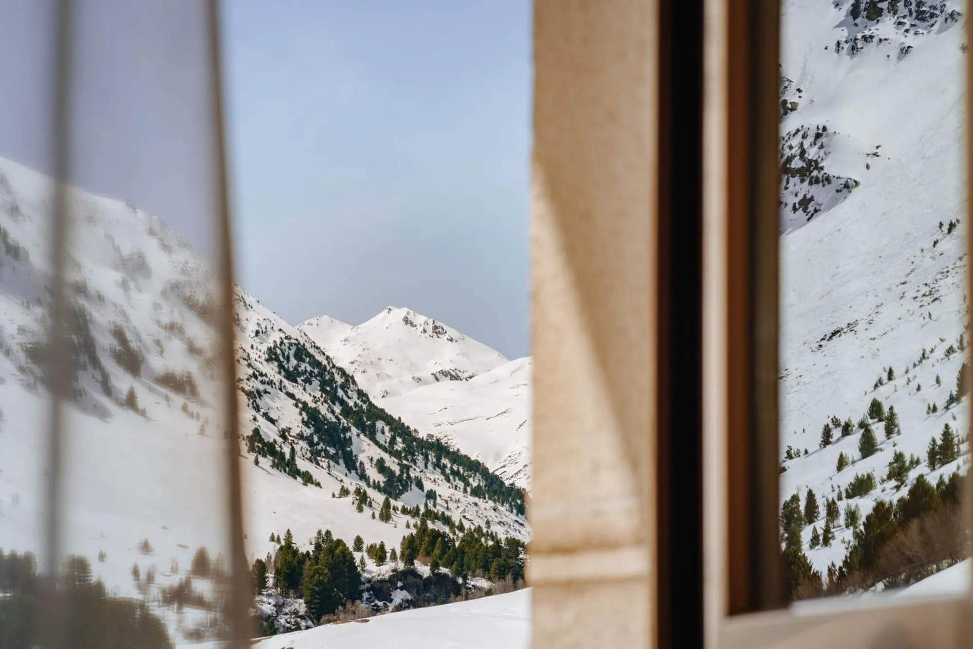 Winter in Hotel Macun, Vent im Ötztal