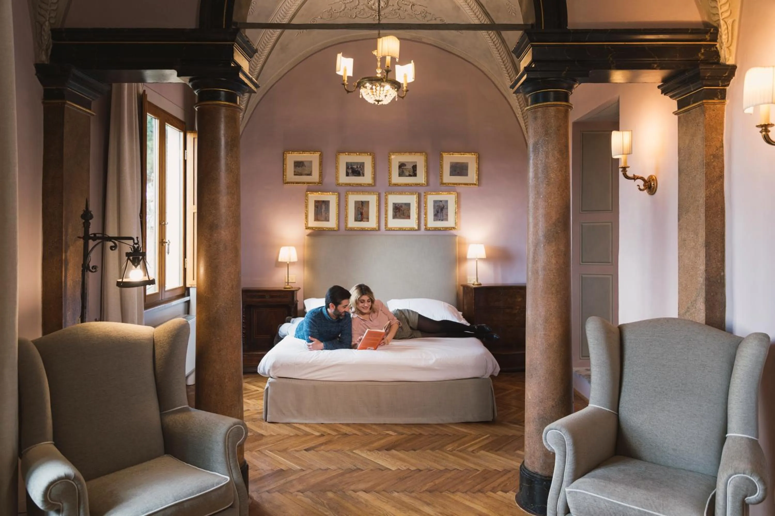 Bed in Palazzo Ravizza