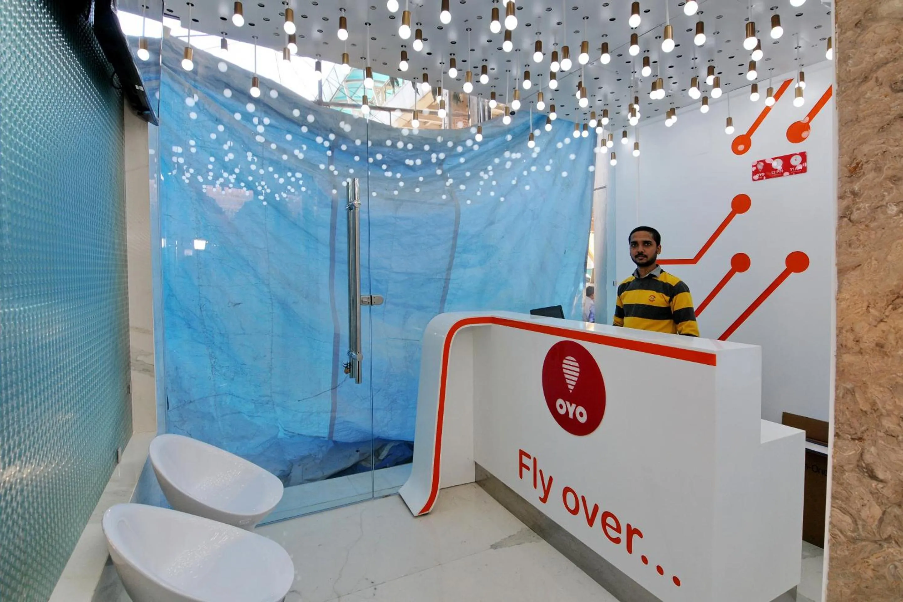 Lobby or reception in Hotel O Flyover Inn