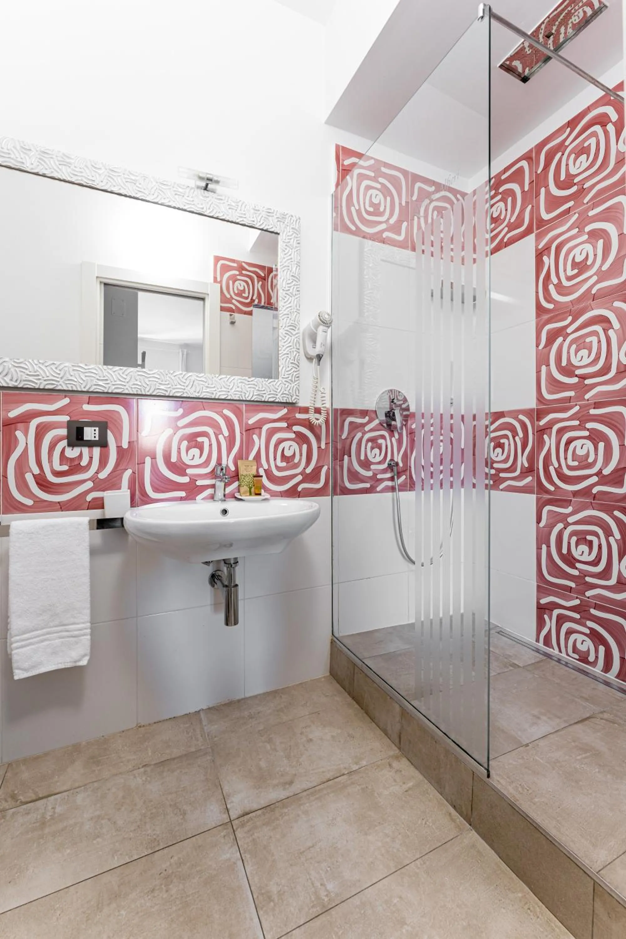 Shower in Locanda Alfieri