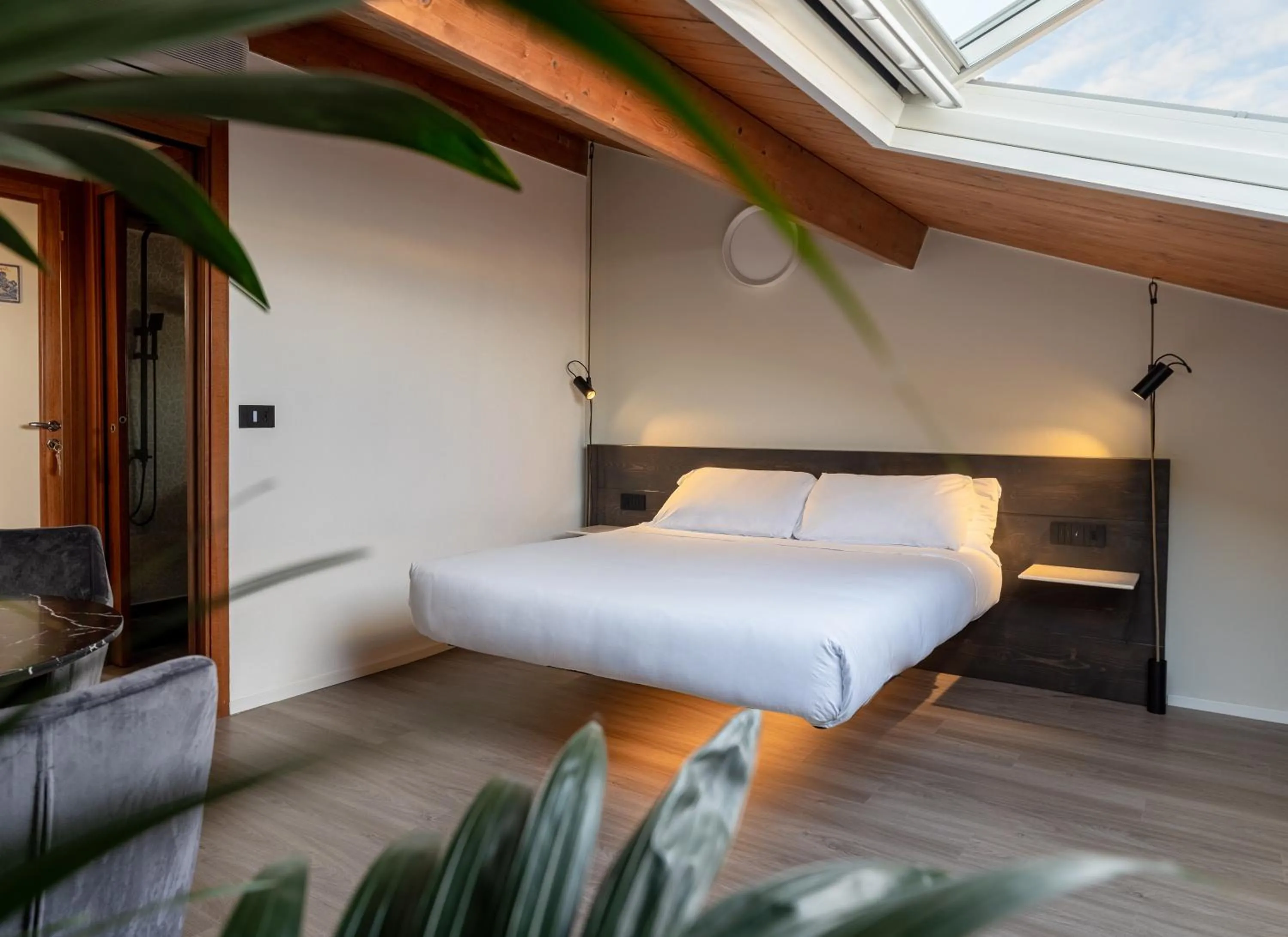 Sea view, Bed in Locanda Alfieri