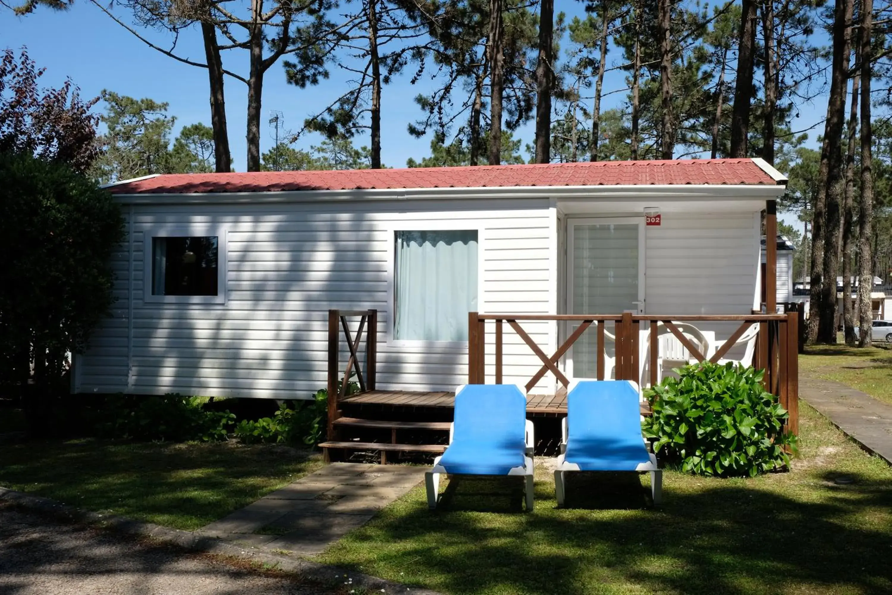 Facade/entrance in Parque de Campismo Orbitur Vagueira Facade/entrance in Parque de Campismo Orbitur Vagueira