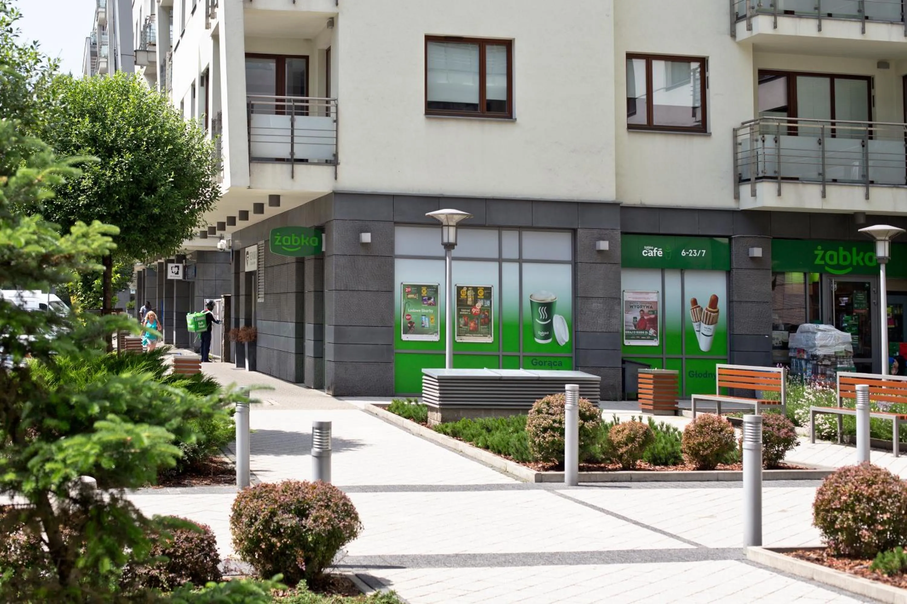 Property building in P&O Giełdowa Serviced Apartments