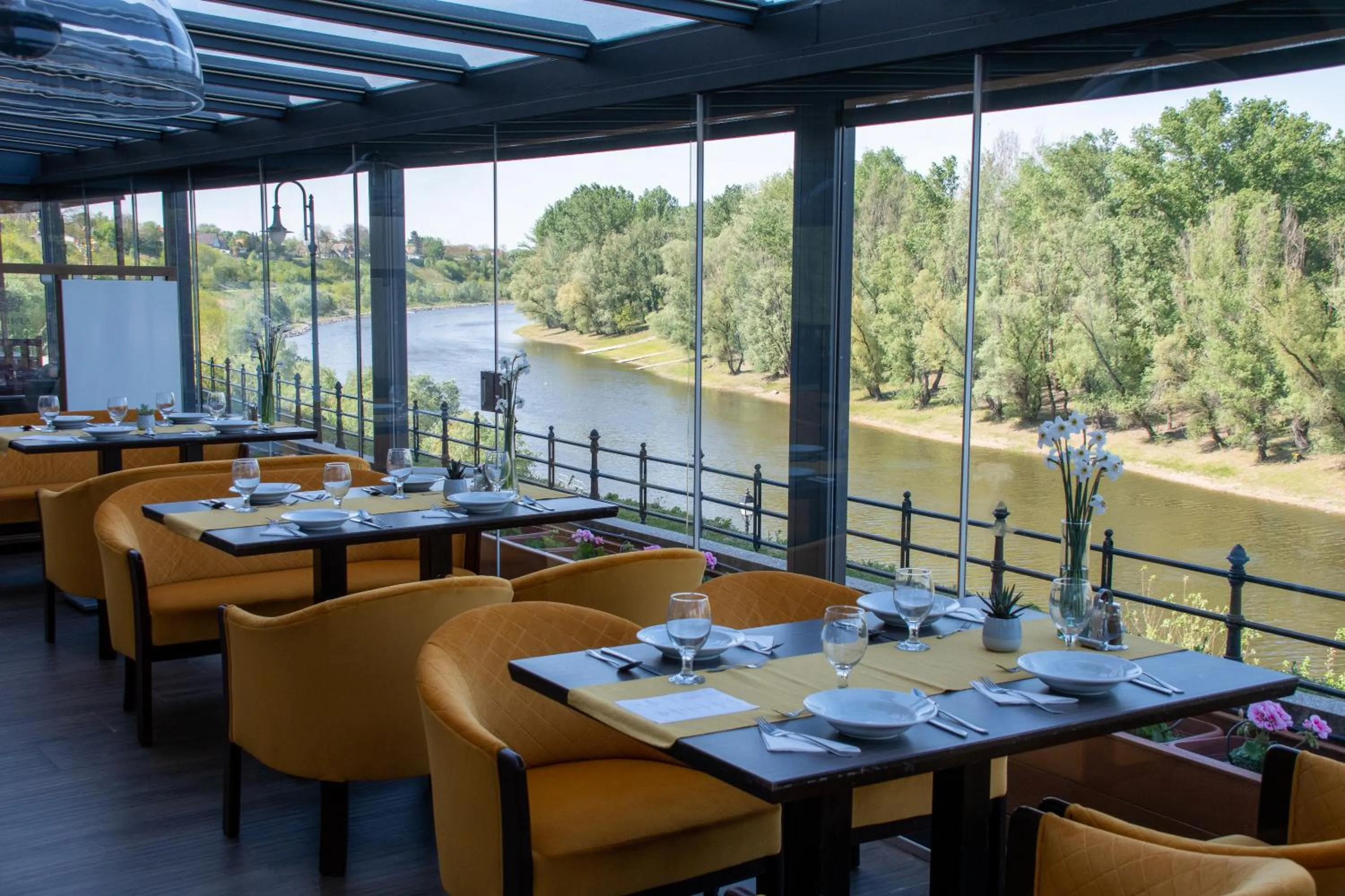 River view in Duna Wellness Hotel