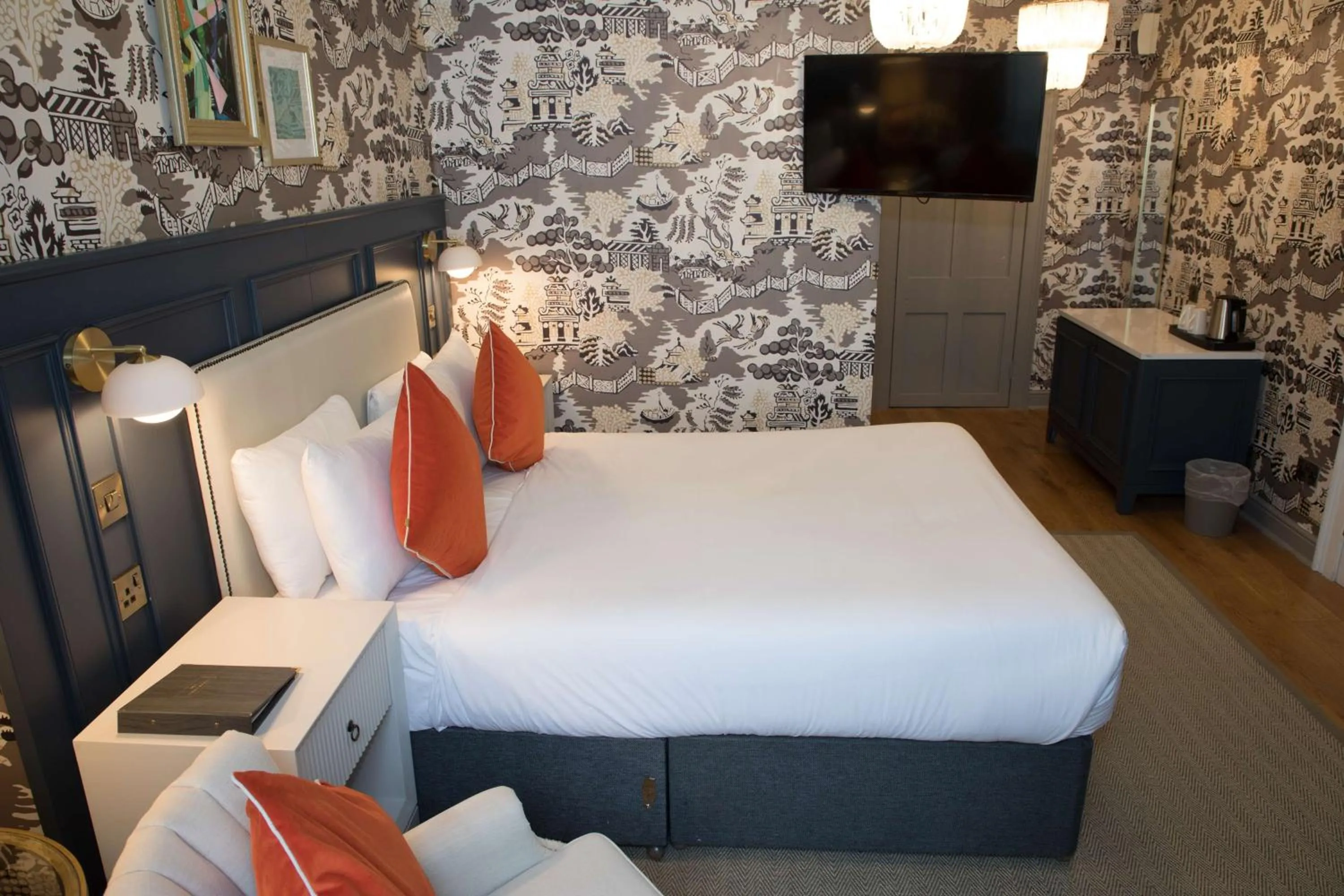 Bedroom, Bed in Henrietta House, a member of Radisson Individuals