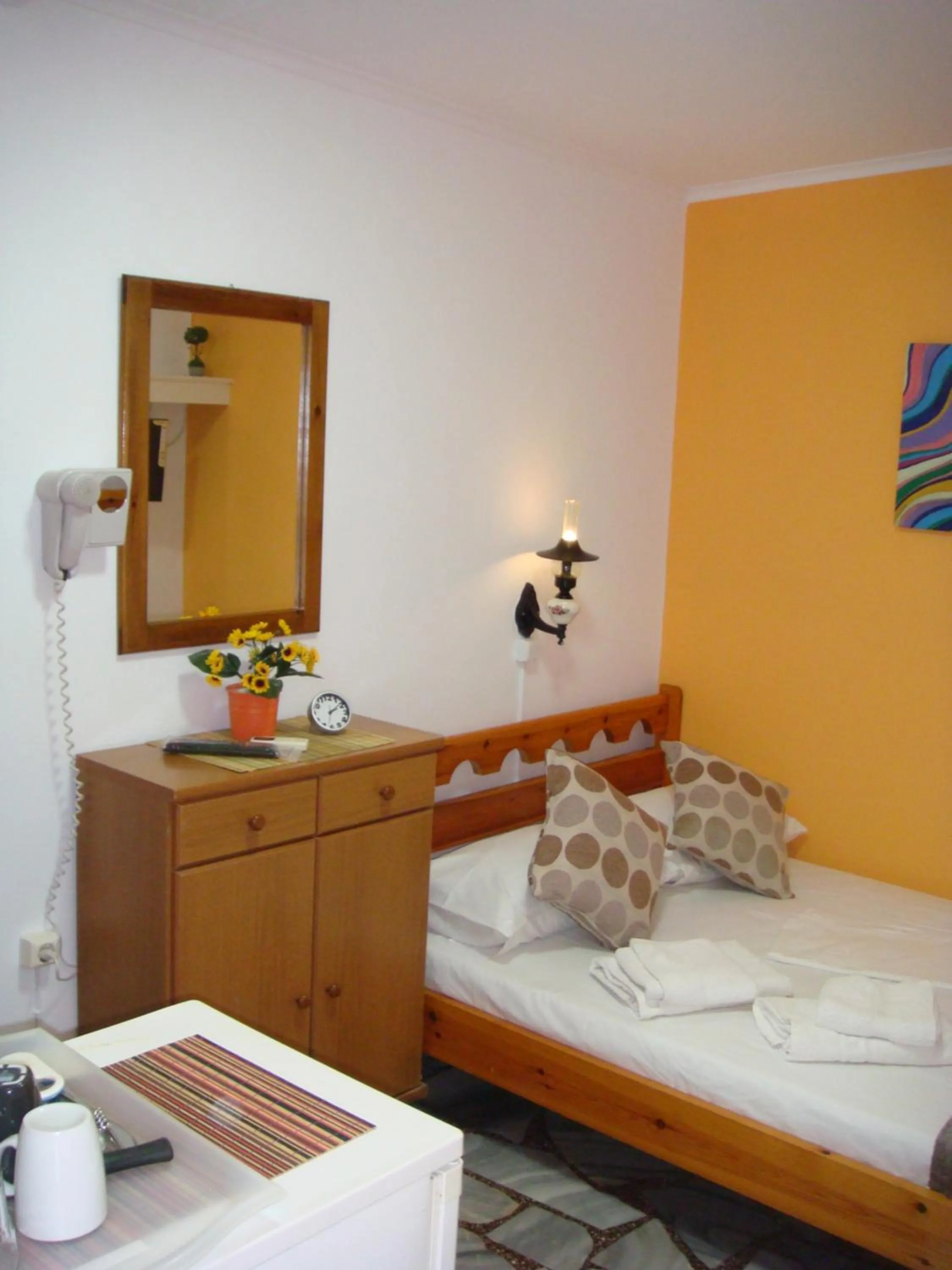 Bed in Boussetil Rooms CapAnMat