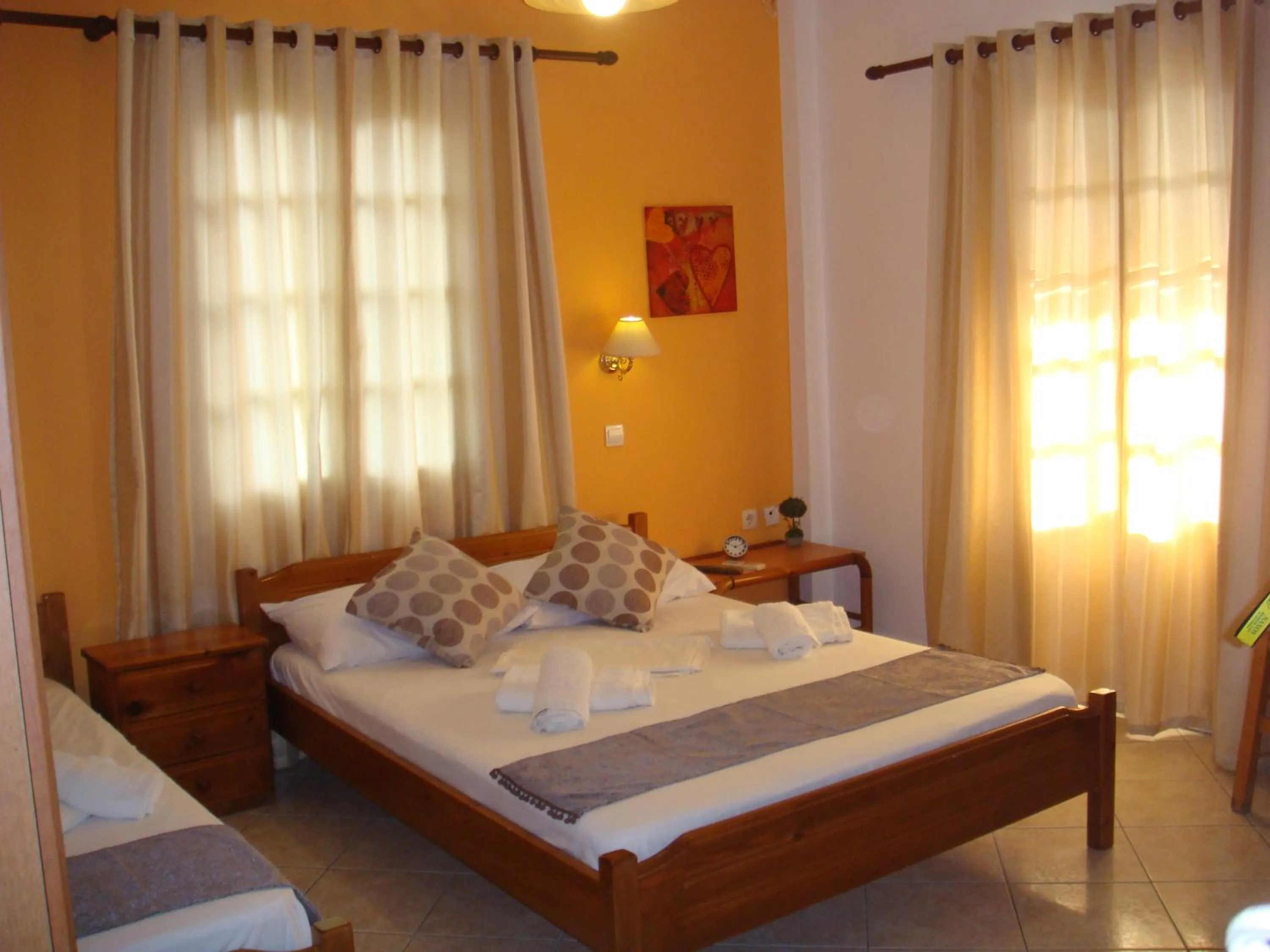 Decorative detail, Bed in Boussetil Rooms CapAnMat