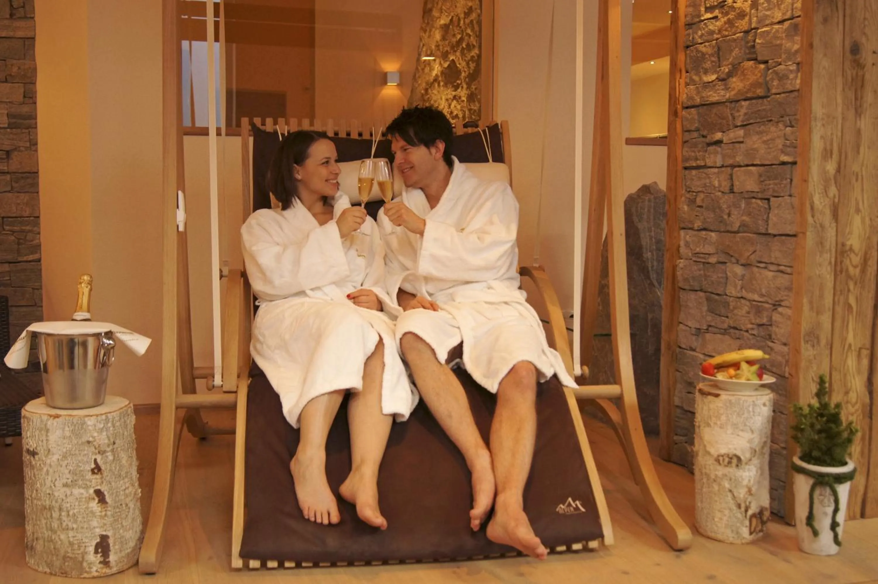 Spa and wellness centre/facilities in Hotel Alpenwelt Superior