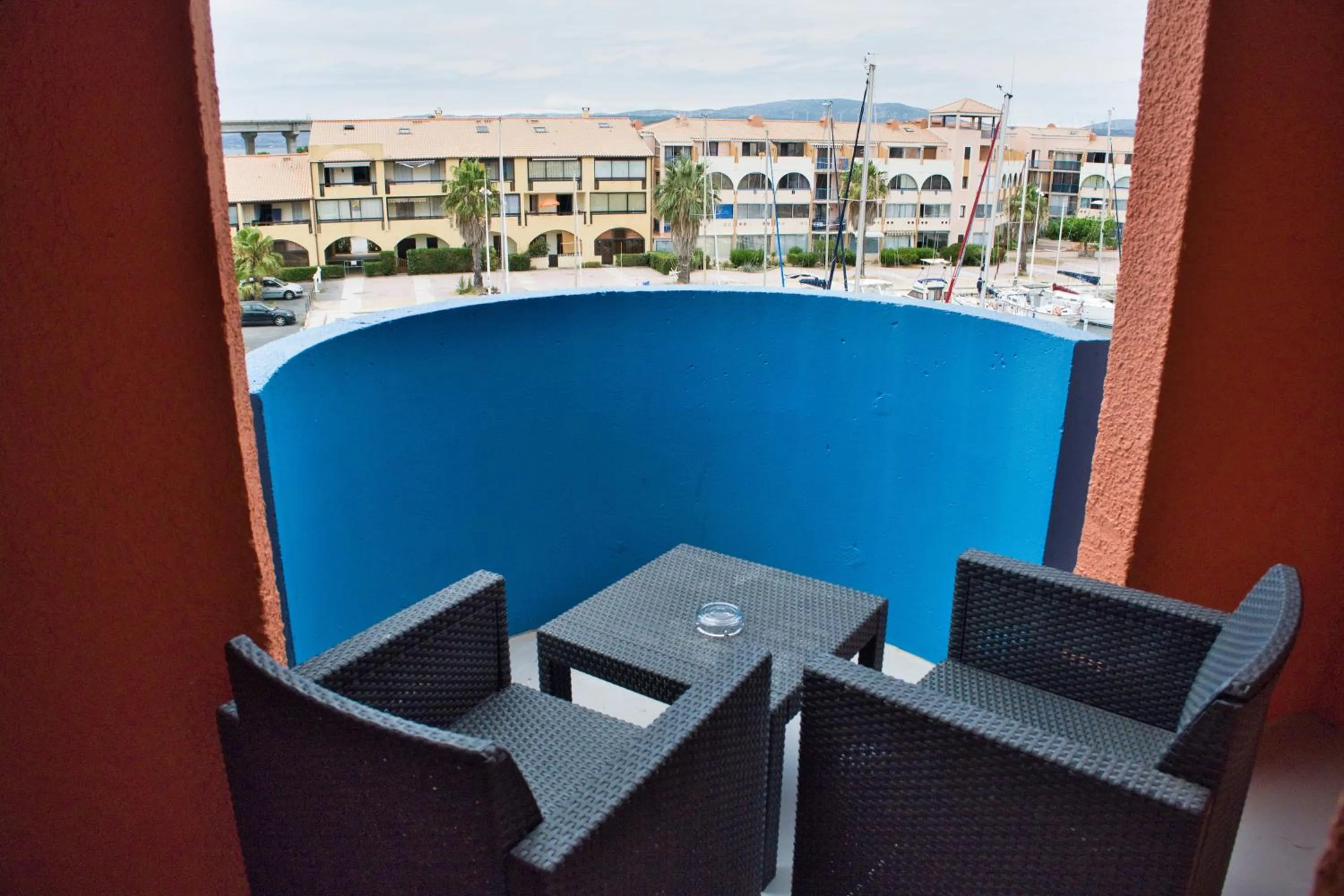 Balcony/Terrace in Cit'Hotel des 2 Golfs