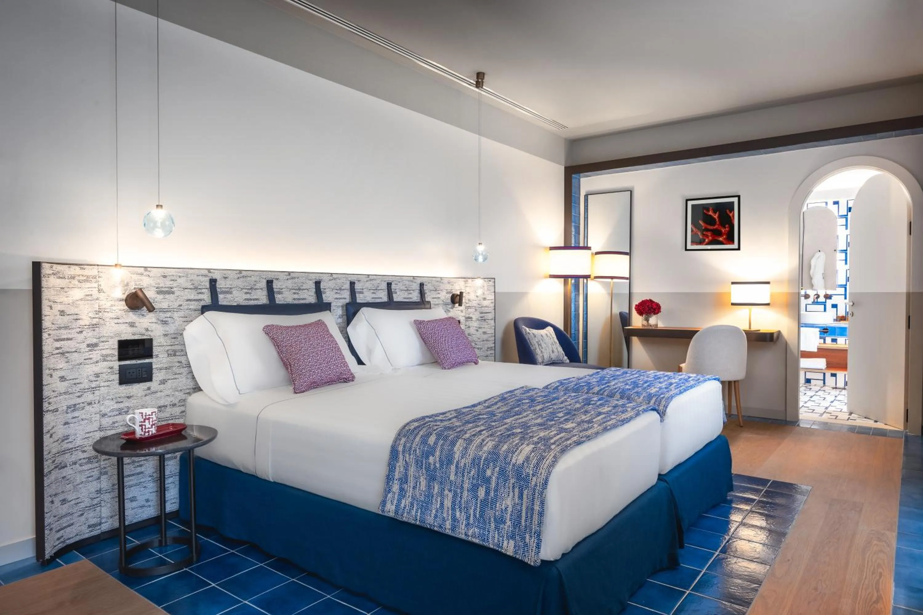 Bed in Ara Maris Hotel & Spa