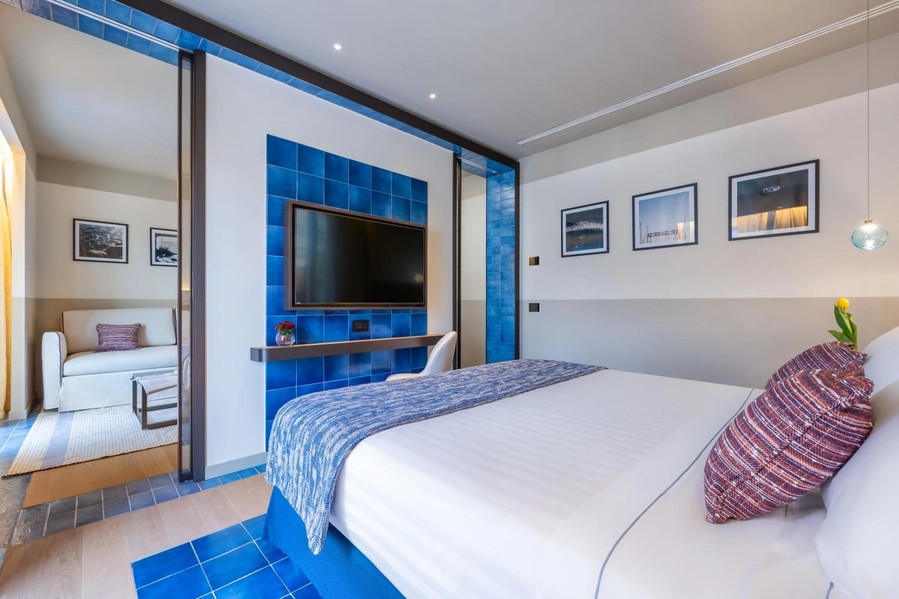 Bed in Ara Maris Hotel & Spa