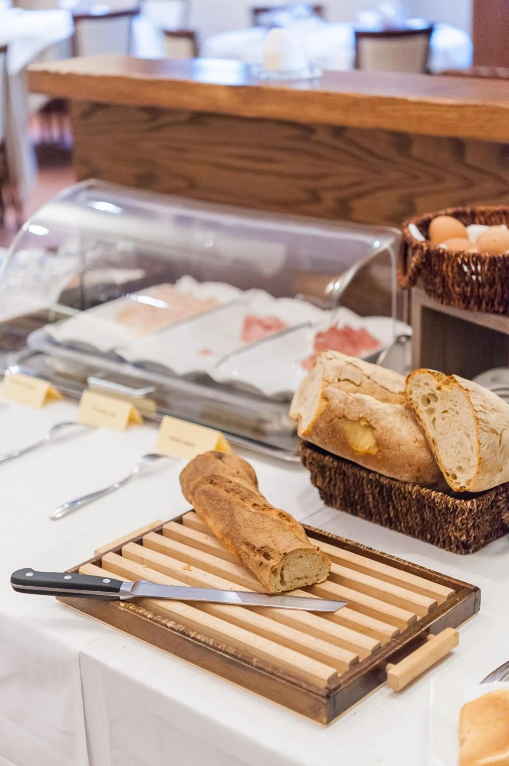 Continental breakfast in Relais Ducale Spa & Pool