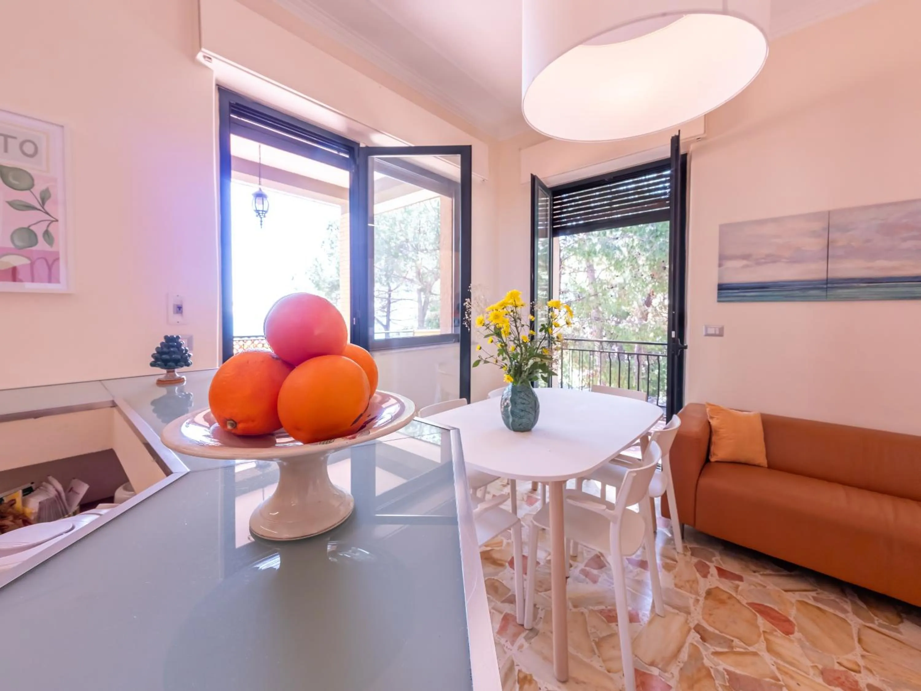 Living room in Villa delle Palme