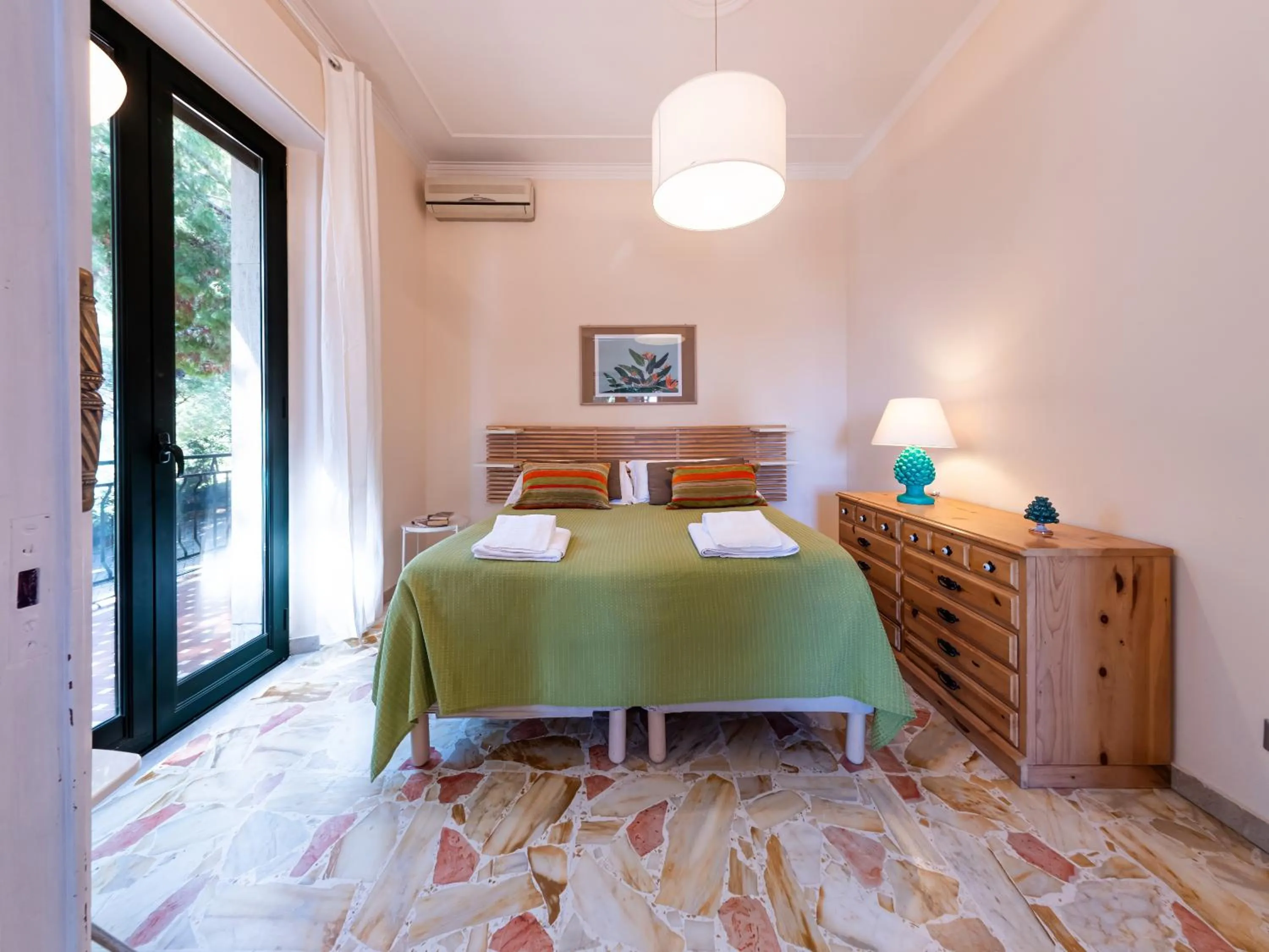 Bedroom, Bed in Villa delle Palme