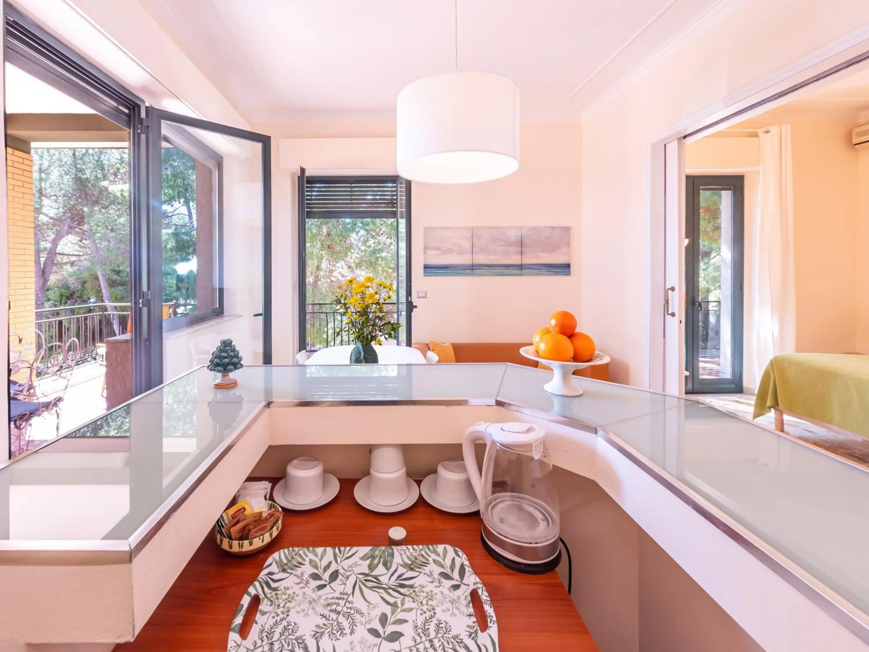 Living room in Villa delle Palme