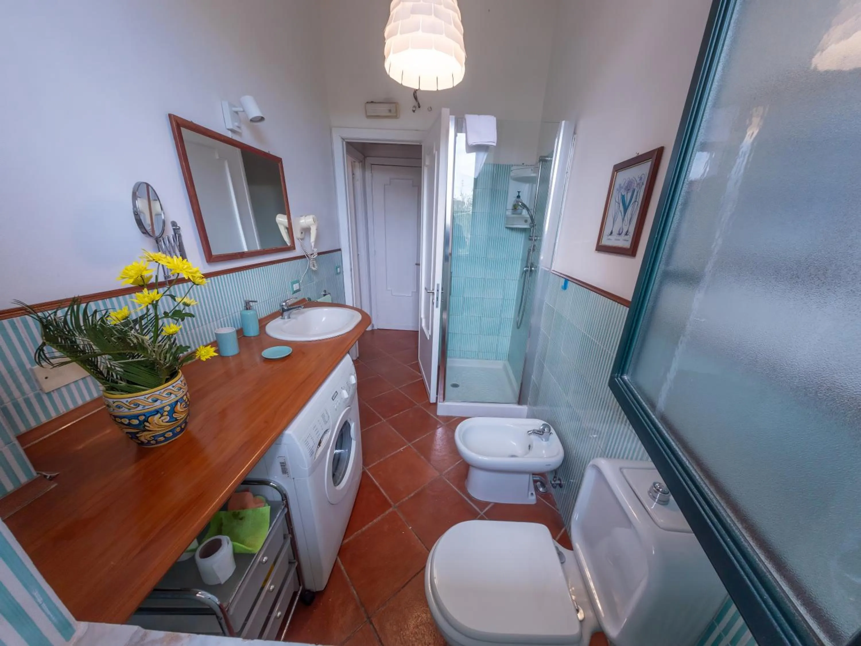 Bathroom in Villa delle Palme