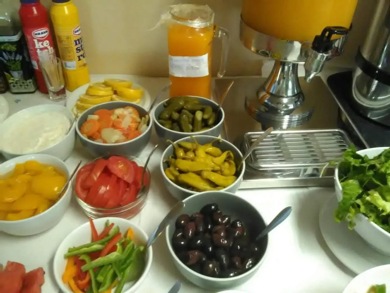 Food and drinks in Hotel Pantheon