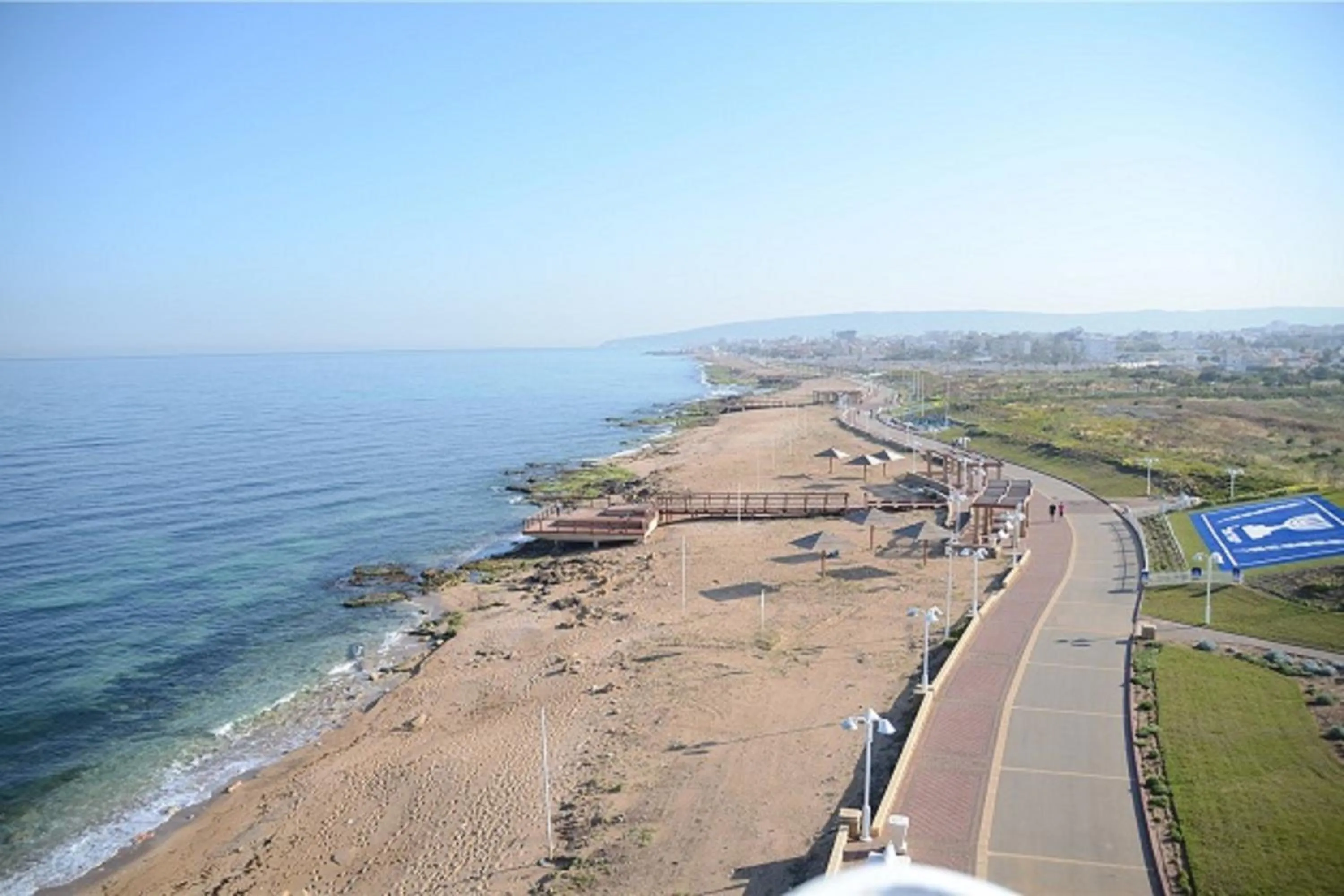 Bird's eye view in Ga'aton Motel