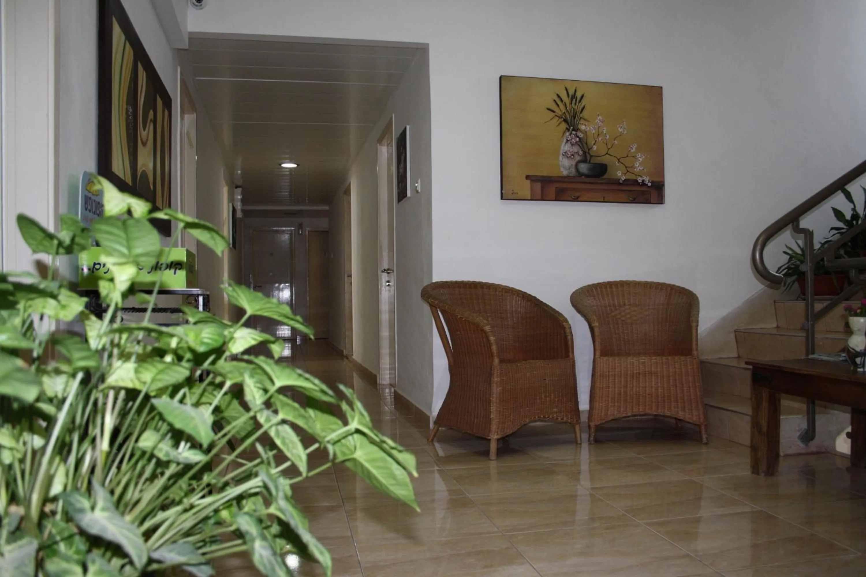 Lobby or reception in Ga'aton Motel