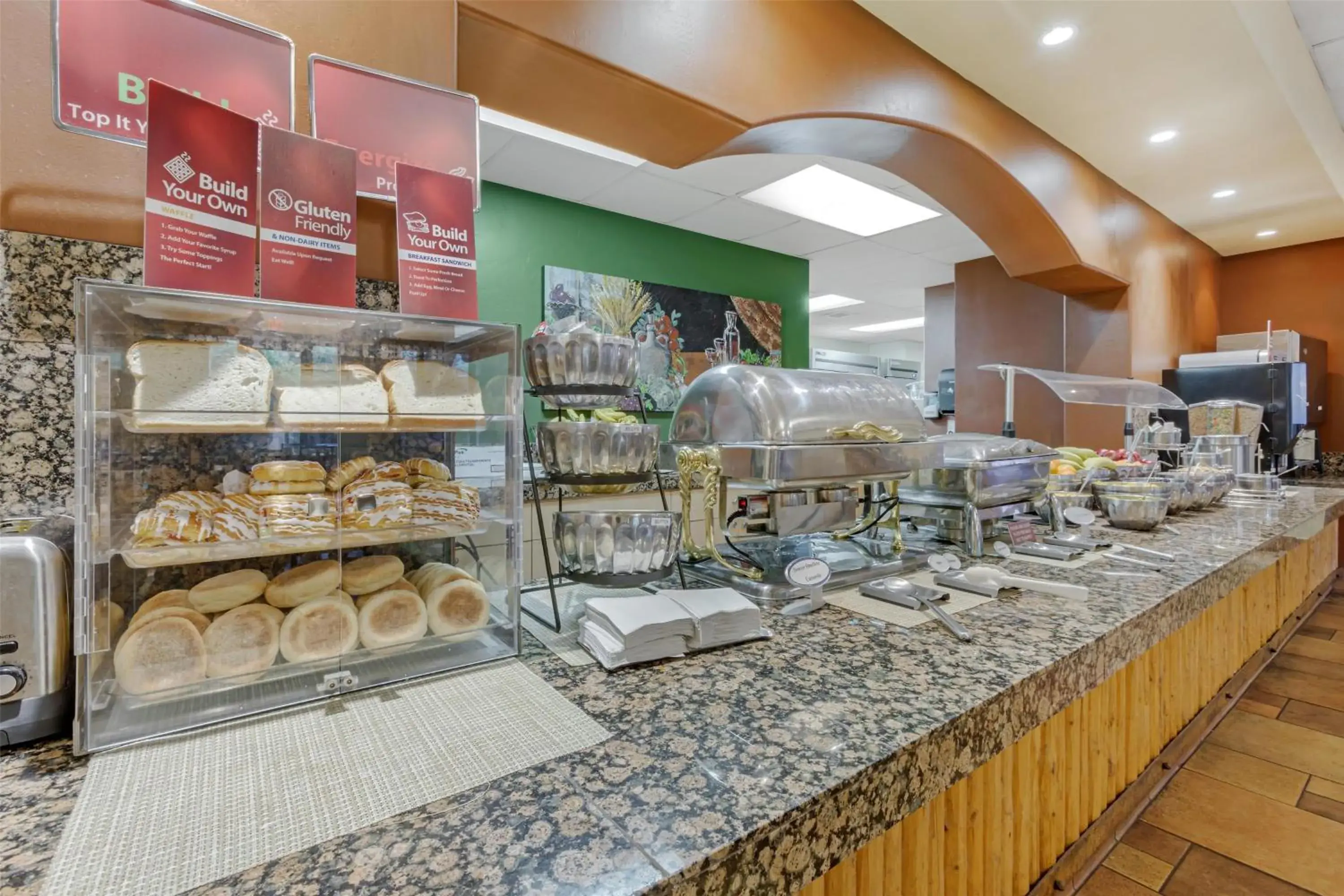 Breakfast in Best Western Plus Arroyo Roble Hotel & Creekside Villas Breakfast in Best Western Plus Arroyo Roble Hotel & Creekside Villas