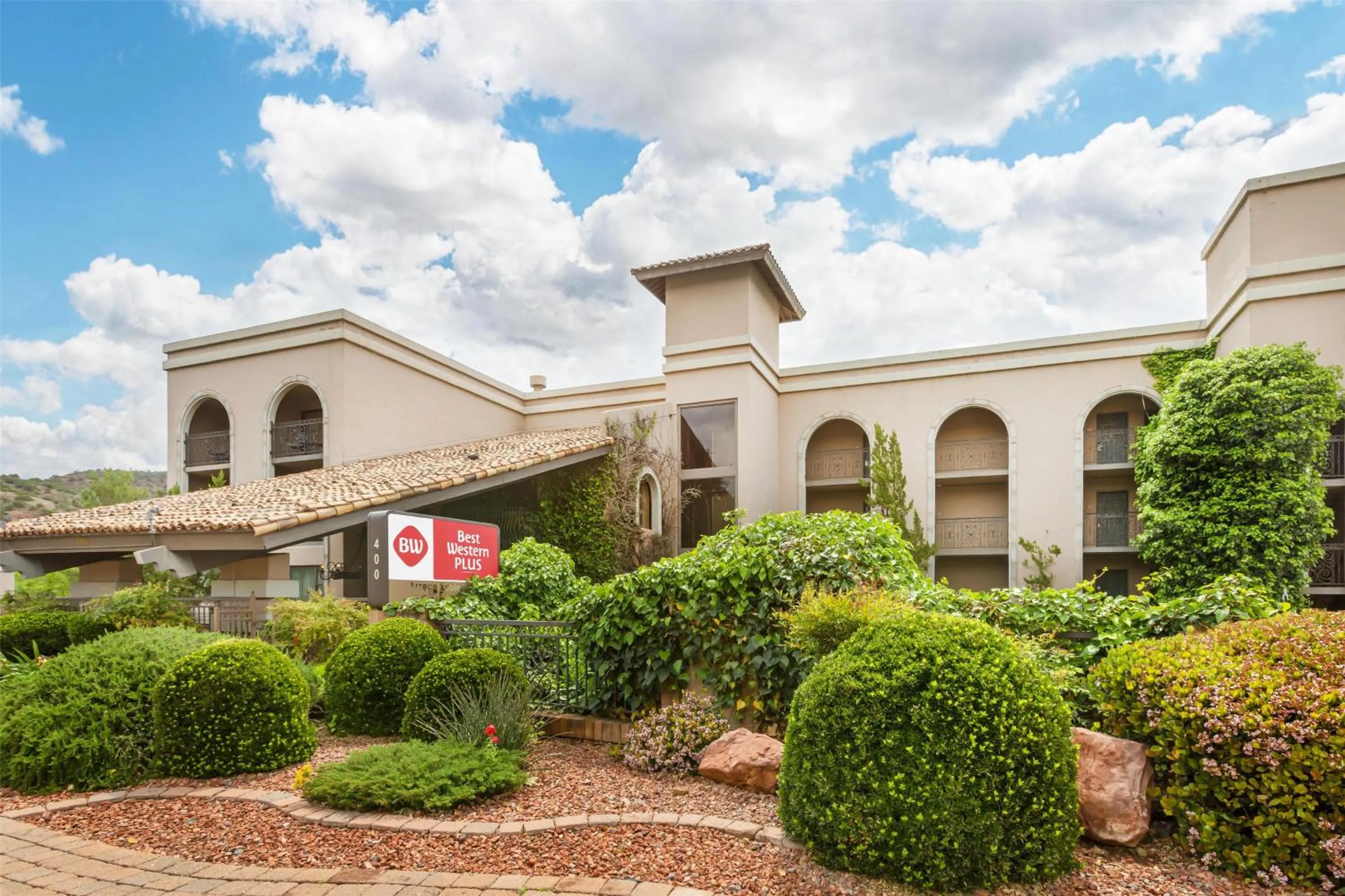 Property building in Best Western Plus Arroyo Roble Hotel & Creekside Villas