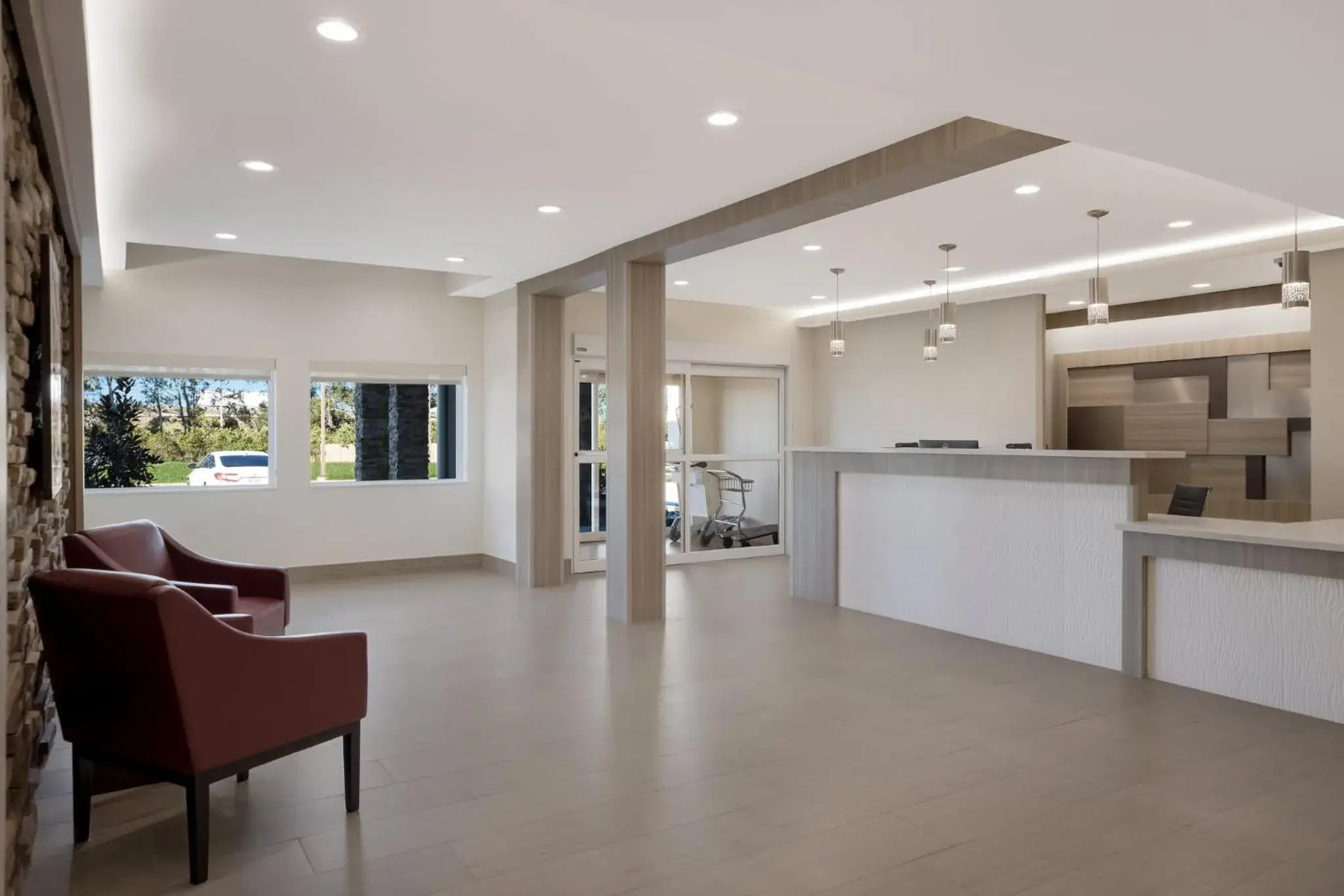 Lobby or reception in Red Roof Inn Sulphur Lobby or reception in Red Roof Inn Sulphur